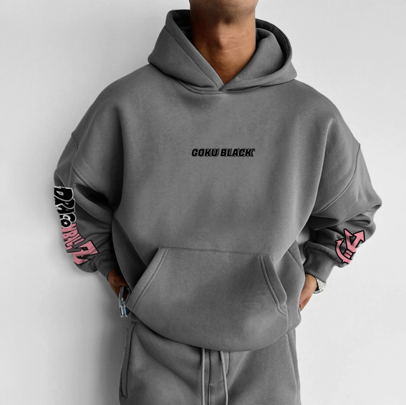 Unisex Anime Graphic Streetwear Vintage Hoodie