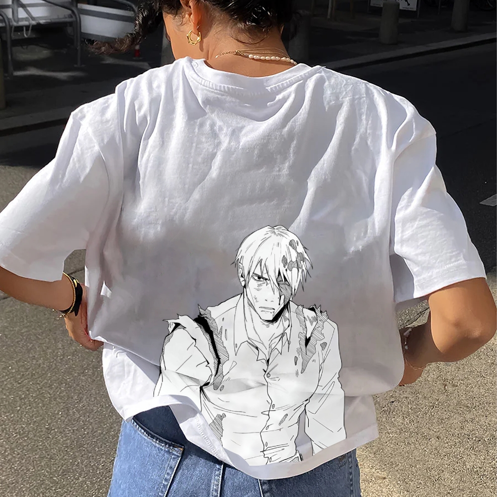 Unisex Oversized Anime Print T-Shirt-AnimeClothe