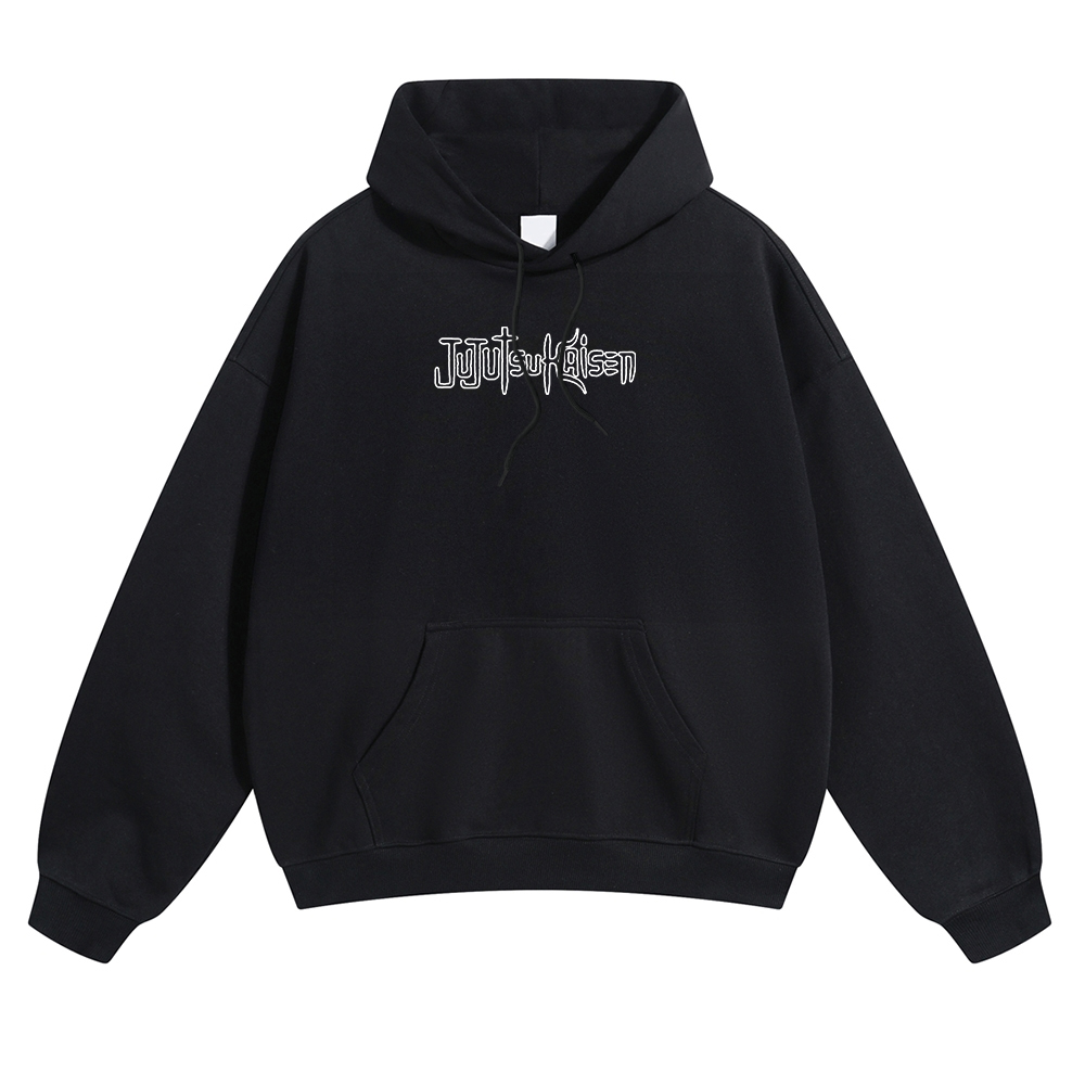 Oversized Unisex Anime Gojo Satoru Print Hoodie-AnimeClothe
