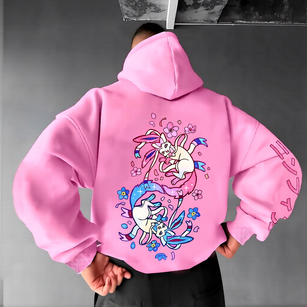 Pokémon Unisex Anime Eevee Hoodie