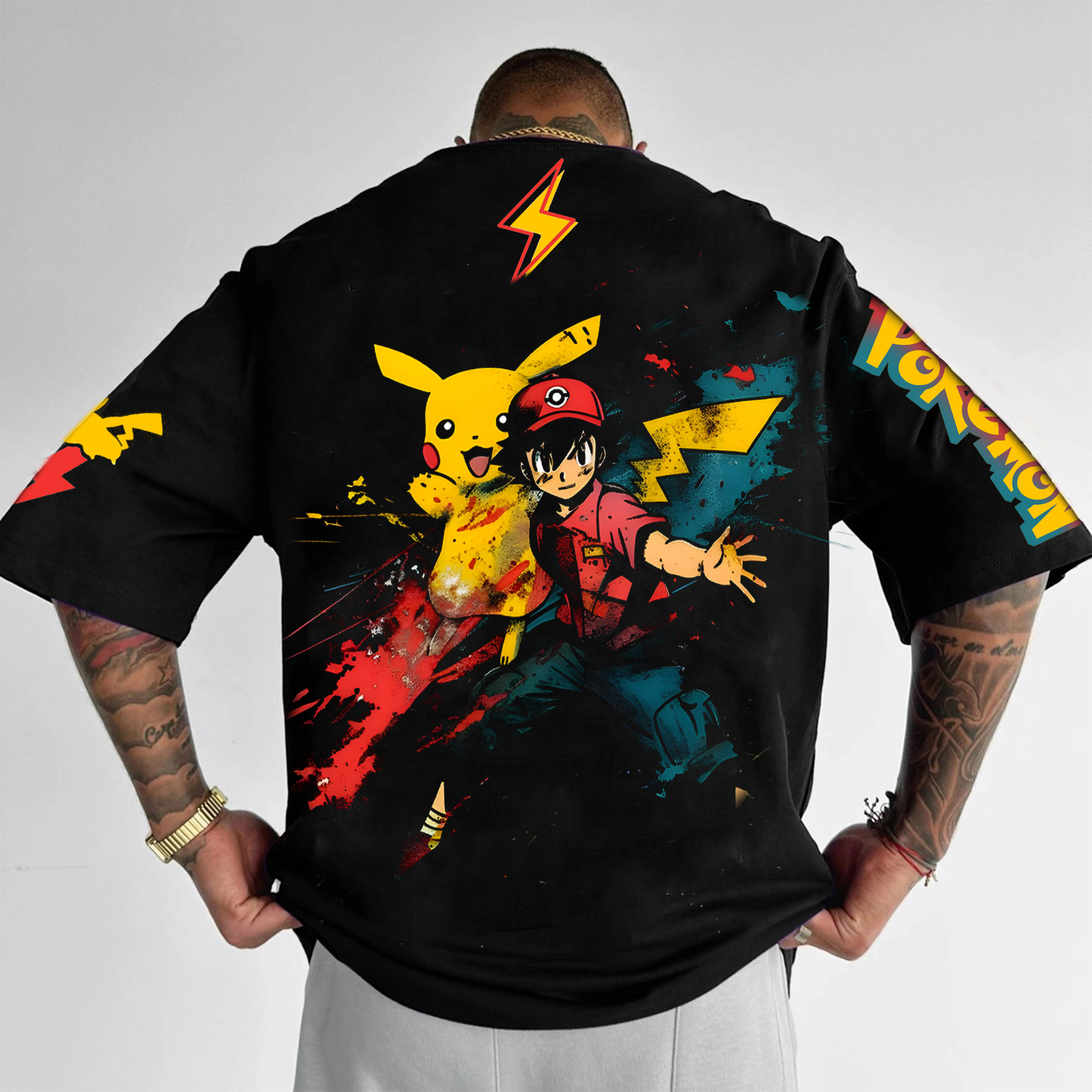 Unisex Anime Inspired Vintage T-Shirt-AnimeClothe