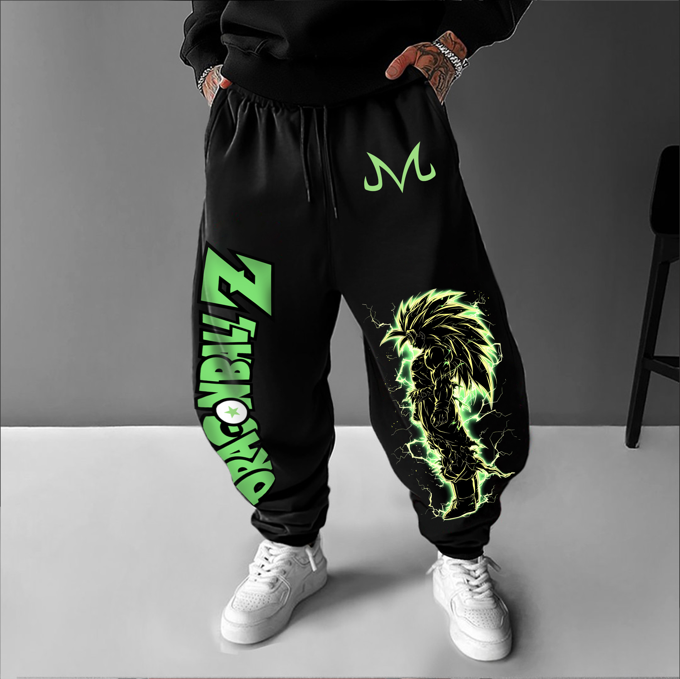 Unisex Casual Anime Streetwear Pants-AnimeClothe