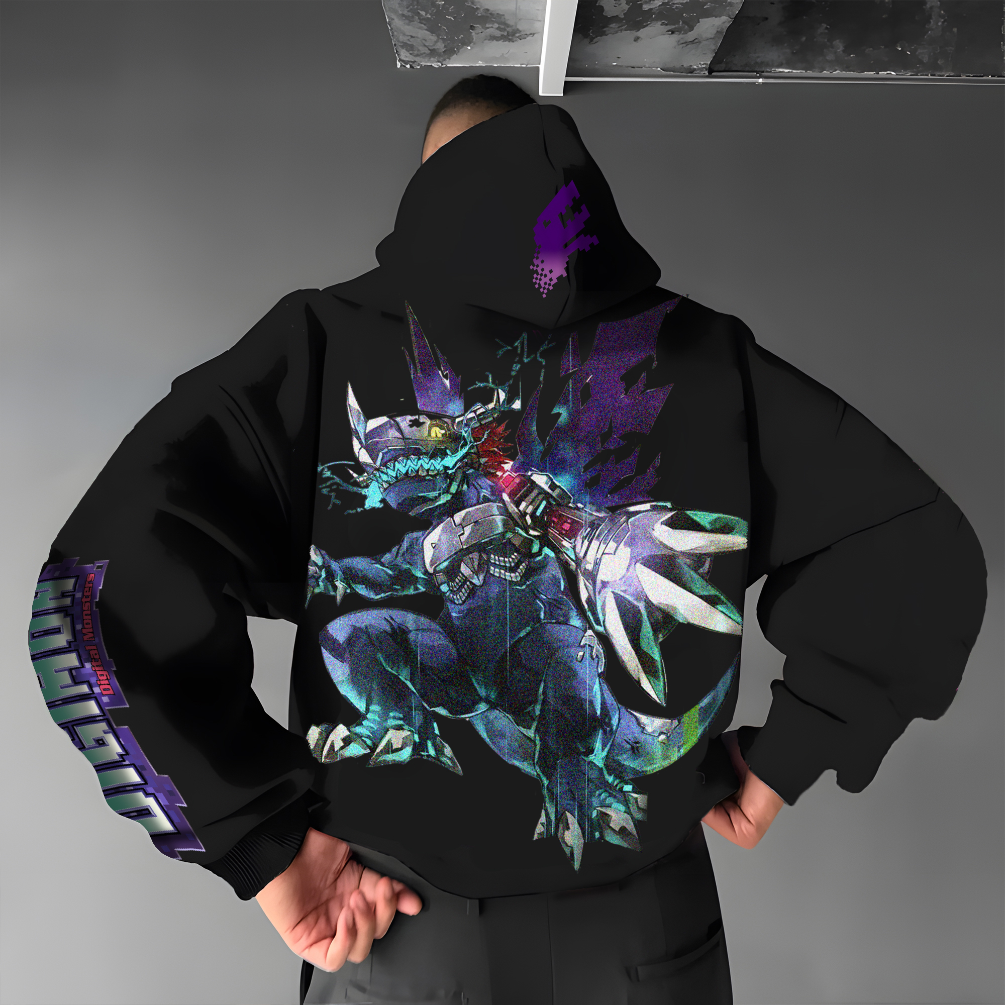 Unisex “Digimon” Anime Graphic Streetwear Vintage Hoodie