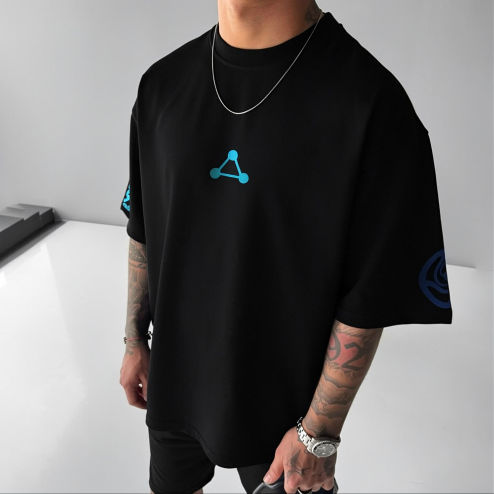 Jujutsu Kaisen Anime Theme Cartoon Print Pure Cotton T-Shirt