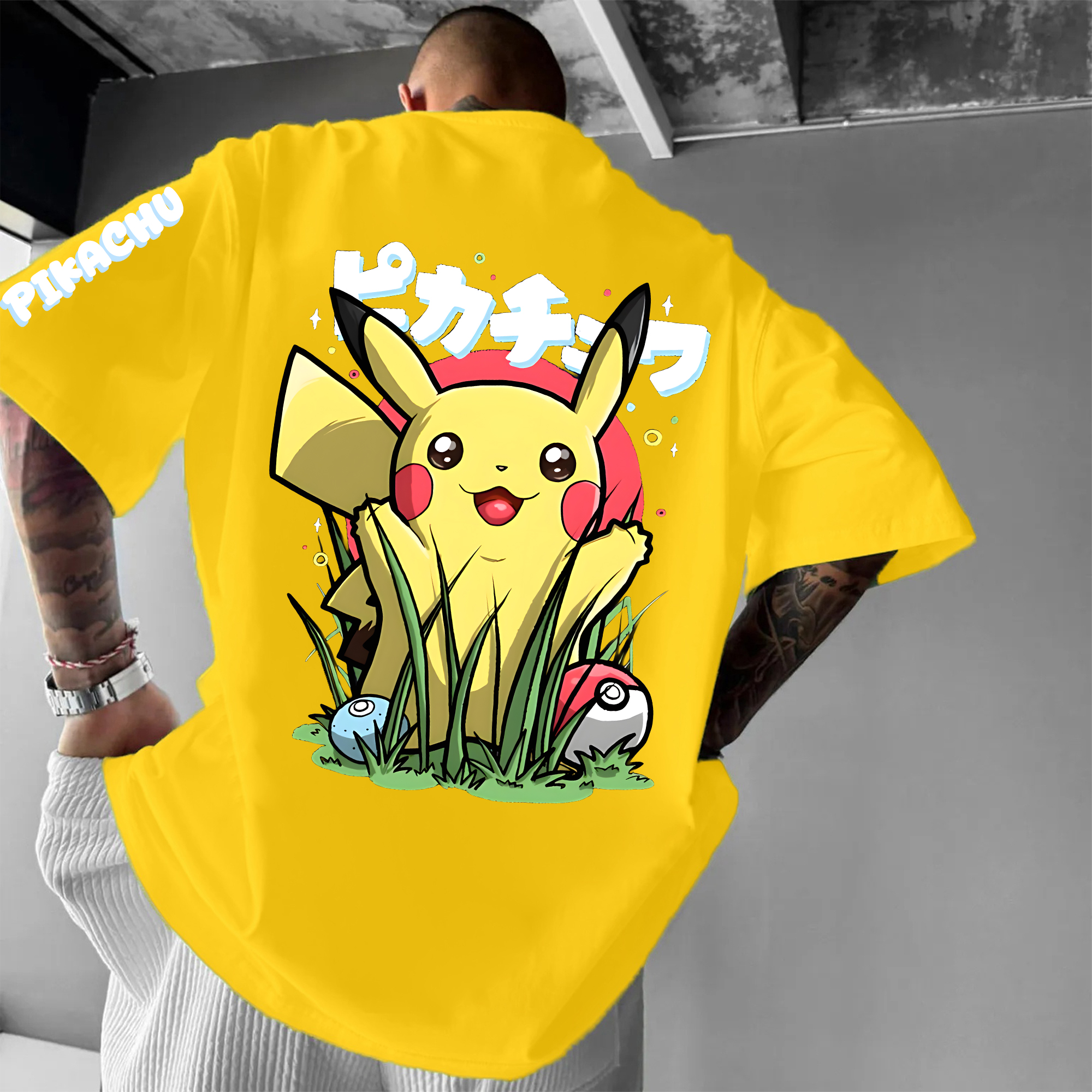 Unisex Anime Inspired Vintage T-Shirt-AnimeClothe