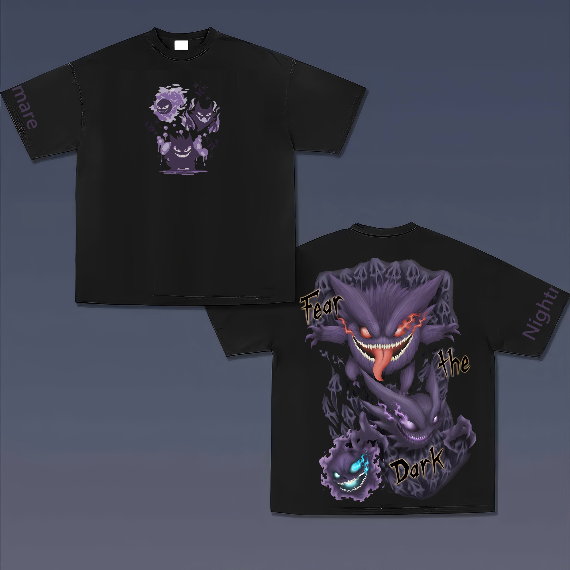 Unisex Anime Inspired Vintage T-Shirt-AnimeClothe