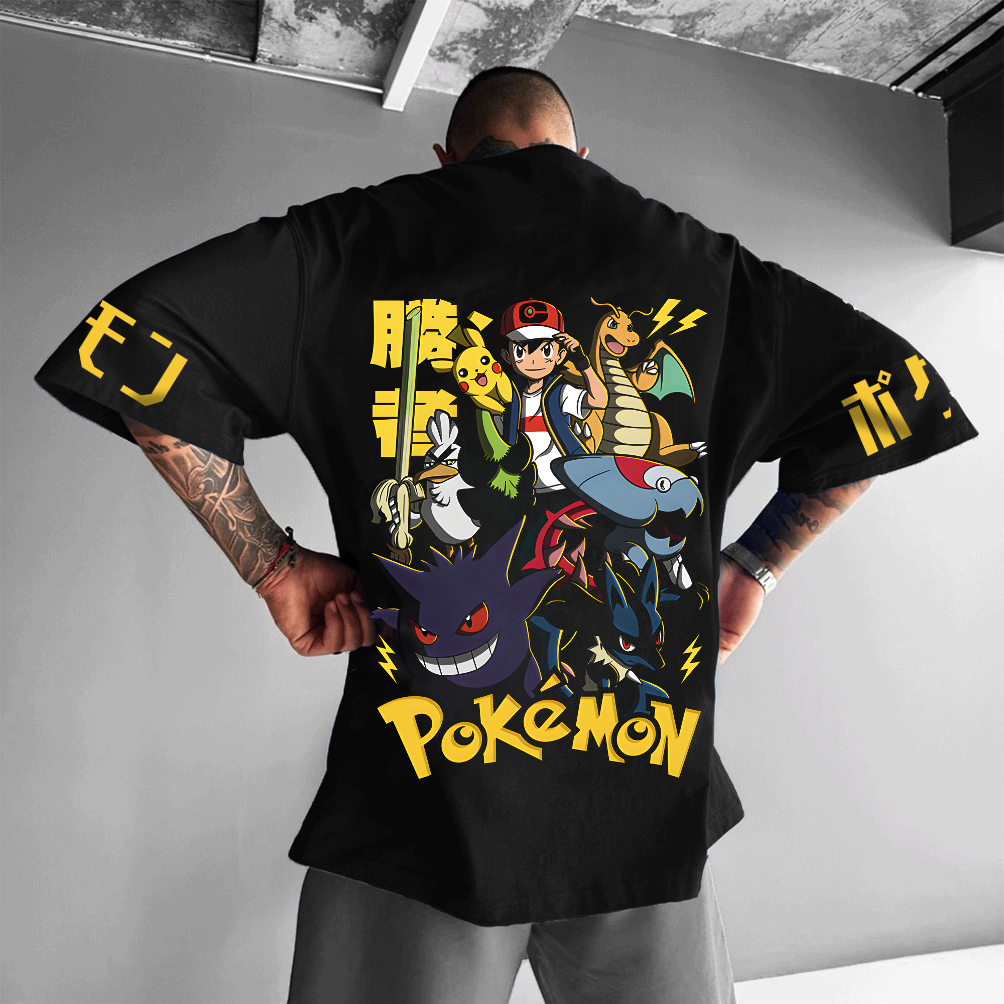 Unisex Anime Inspired Vintage T-Shirt-AnimeClothe