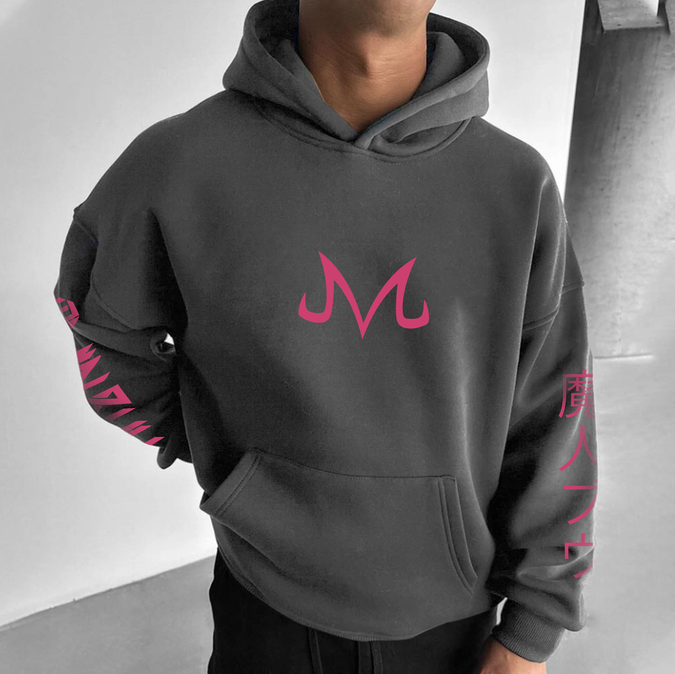 Unisex Anime Graphic Streetwear Vintage Hoodie-AnimeClothe