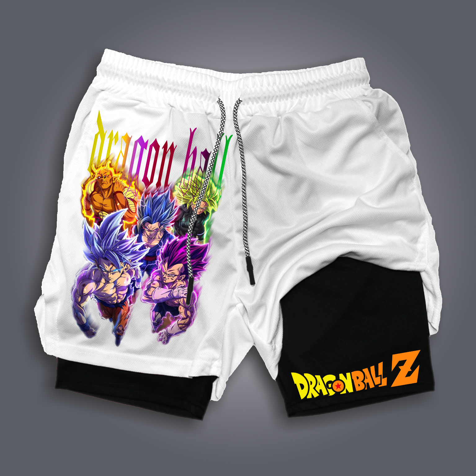 Unisex Casual Anime Streetwear Shorts-AnimeClothe