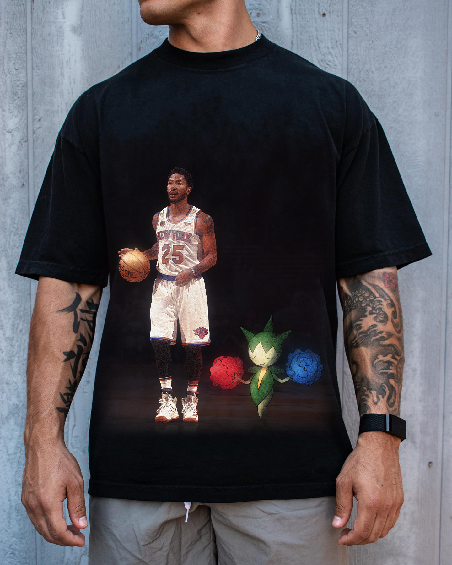 Unisex Vintage Tee丨 Mikal Bridges-AnimeClothe