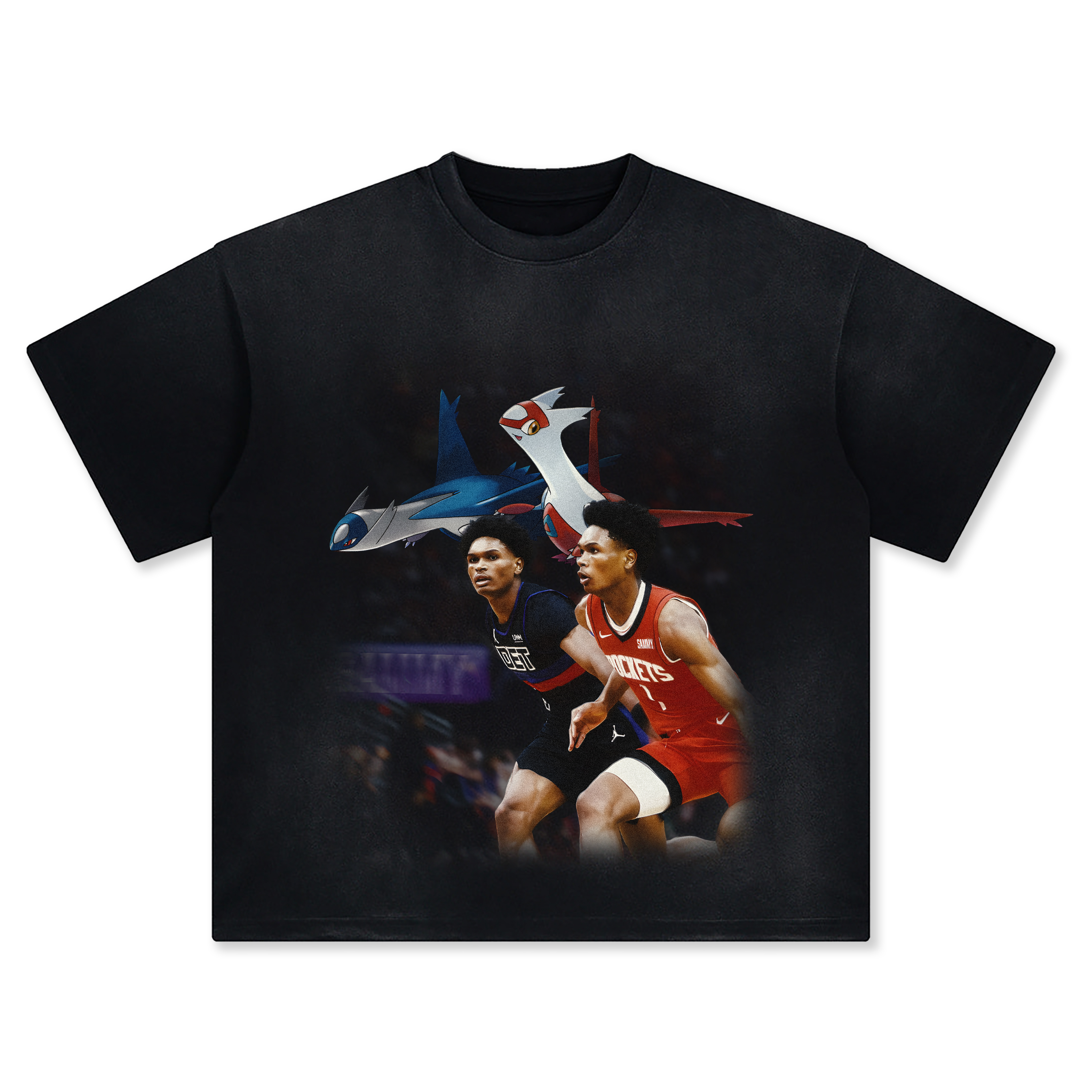 Unisex Vintage Tee丨 Cade Cunningham X Amen Thompson-AnimeClothe