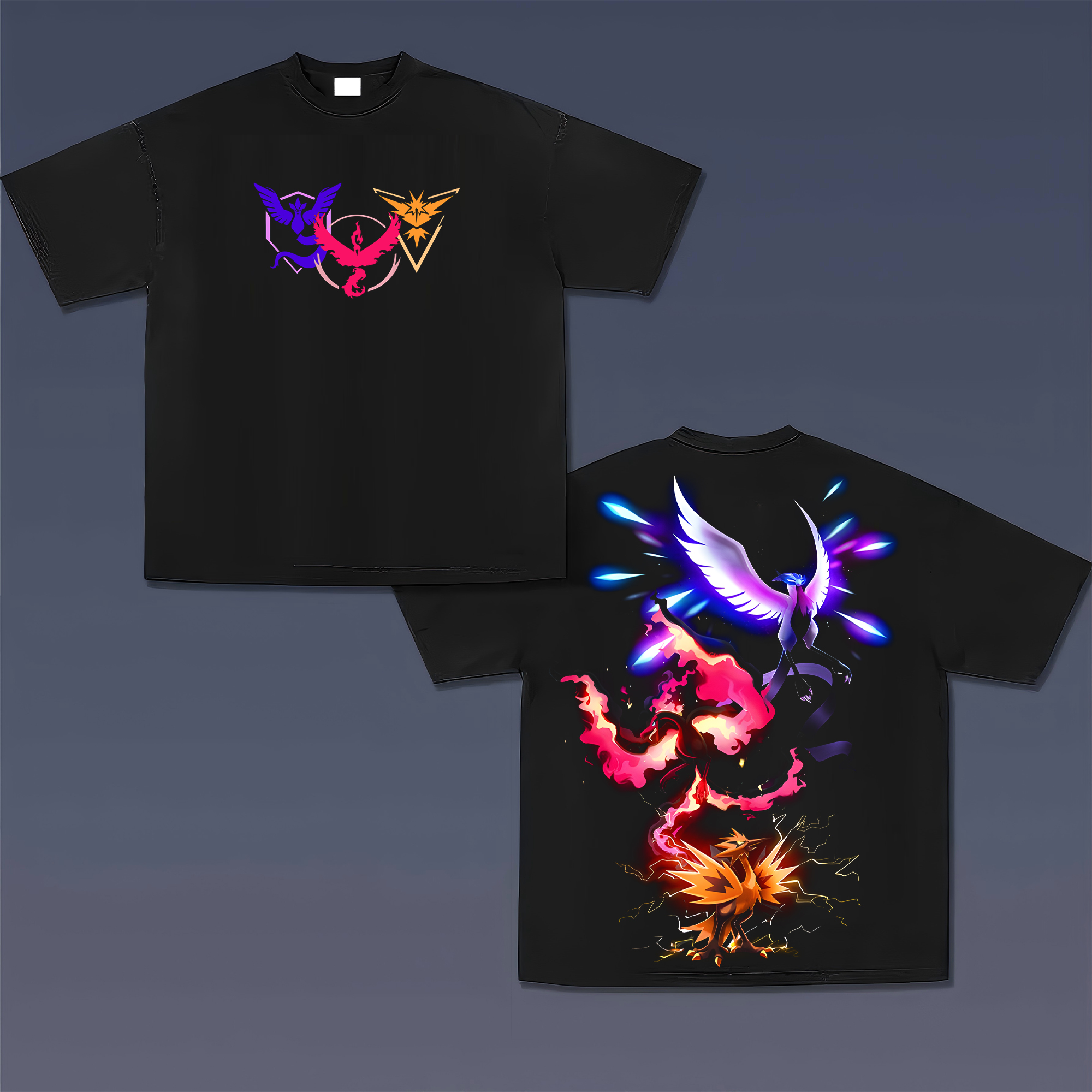 Unisex Anime Inspired Vintage T-Shirt-AnimeClothe