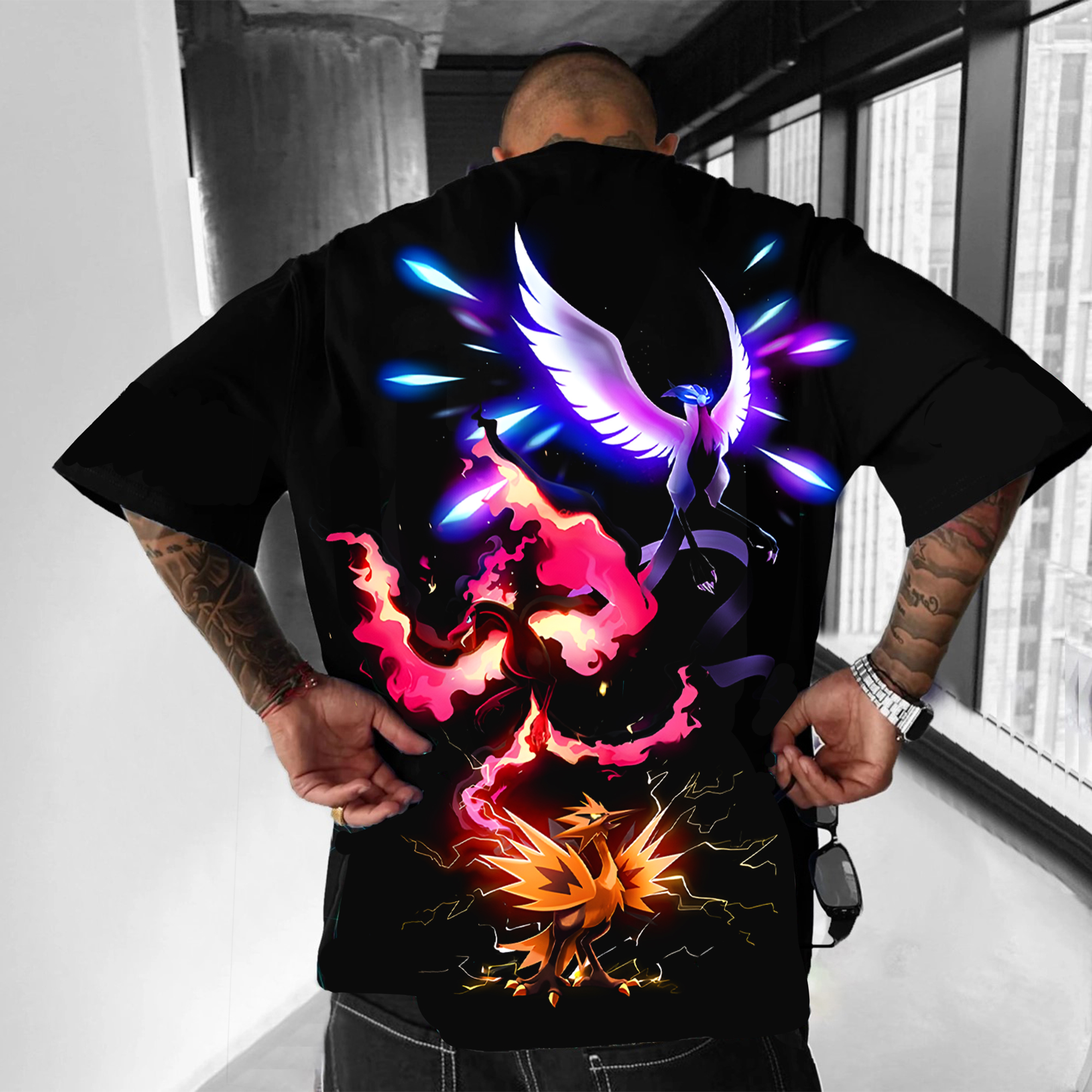 Unisex Anime Inspired Vintage T-Shirt-AnimeClothe