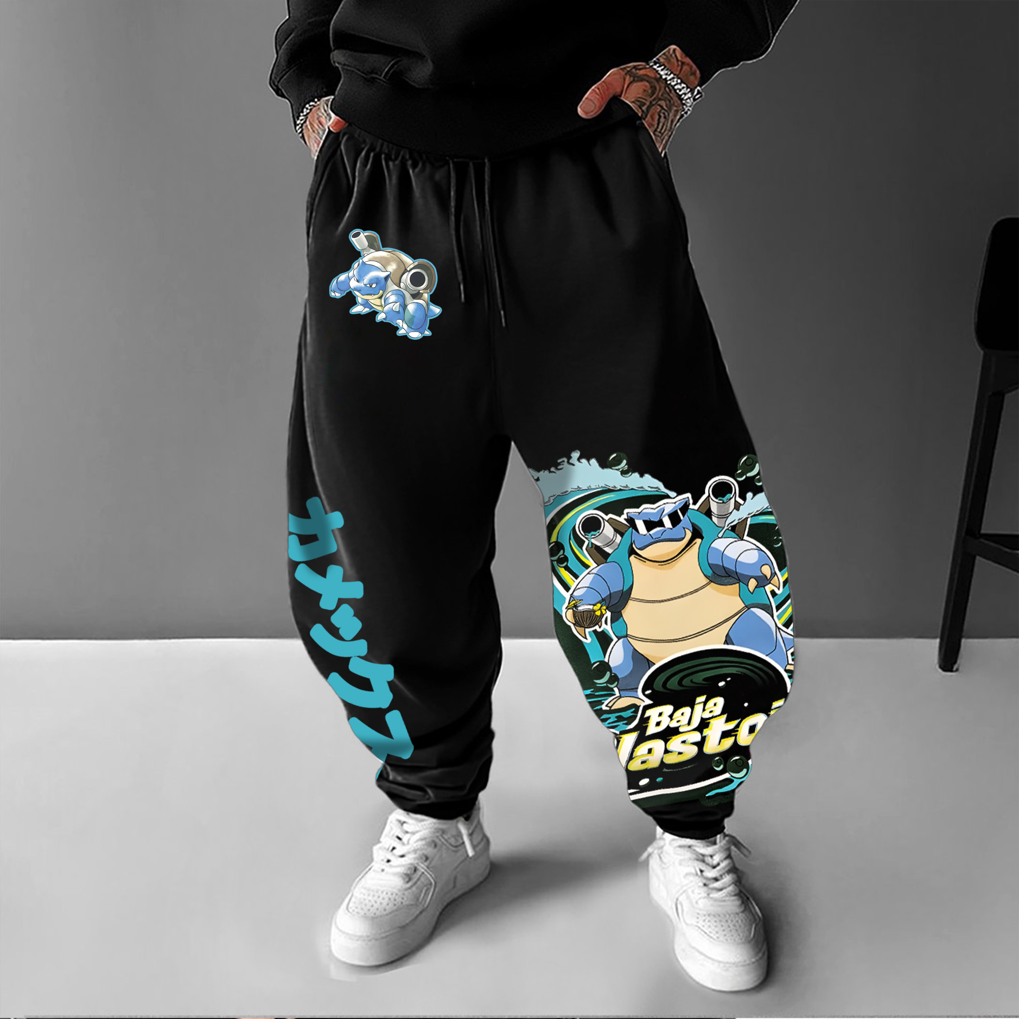 Unisex Casual Anime Streetwear Pants-AnimeClothe
