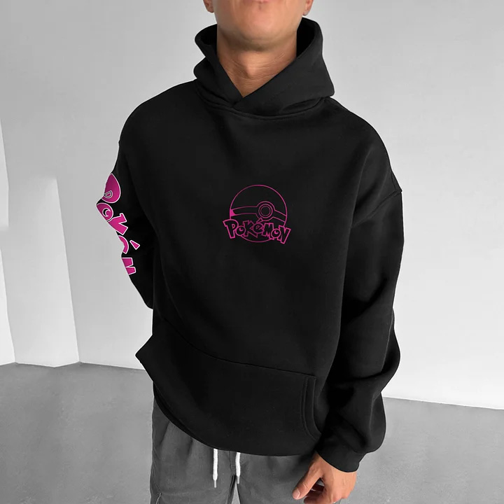 Unisex Anime Graphic Streetwear Vintage Hoodie