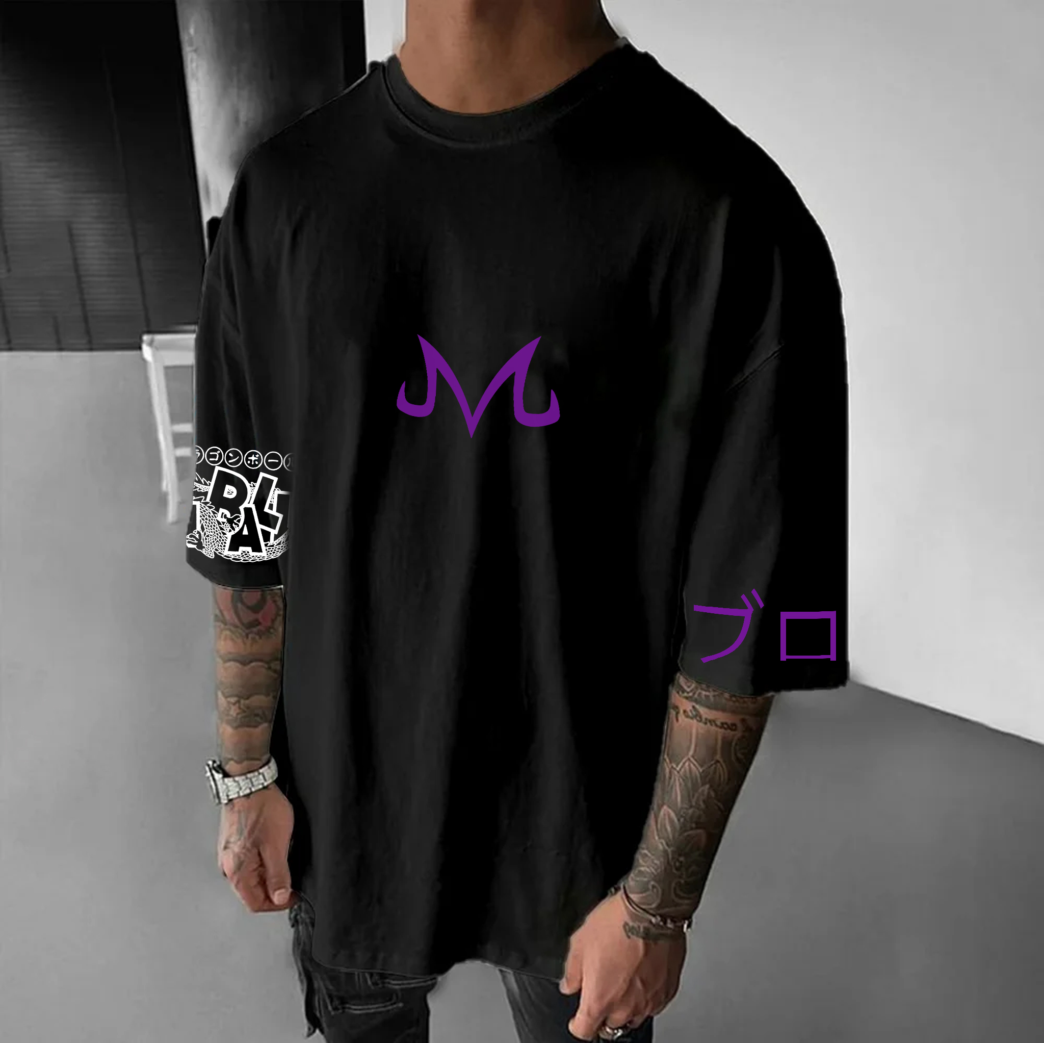 Unisex Anime Inspired Vintage T-Shirt