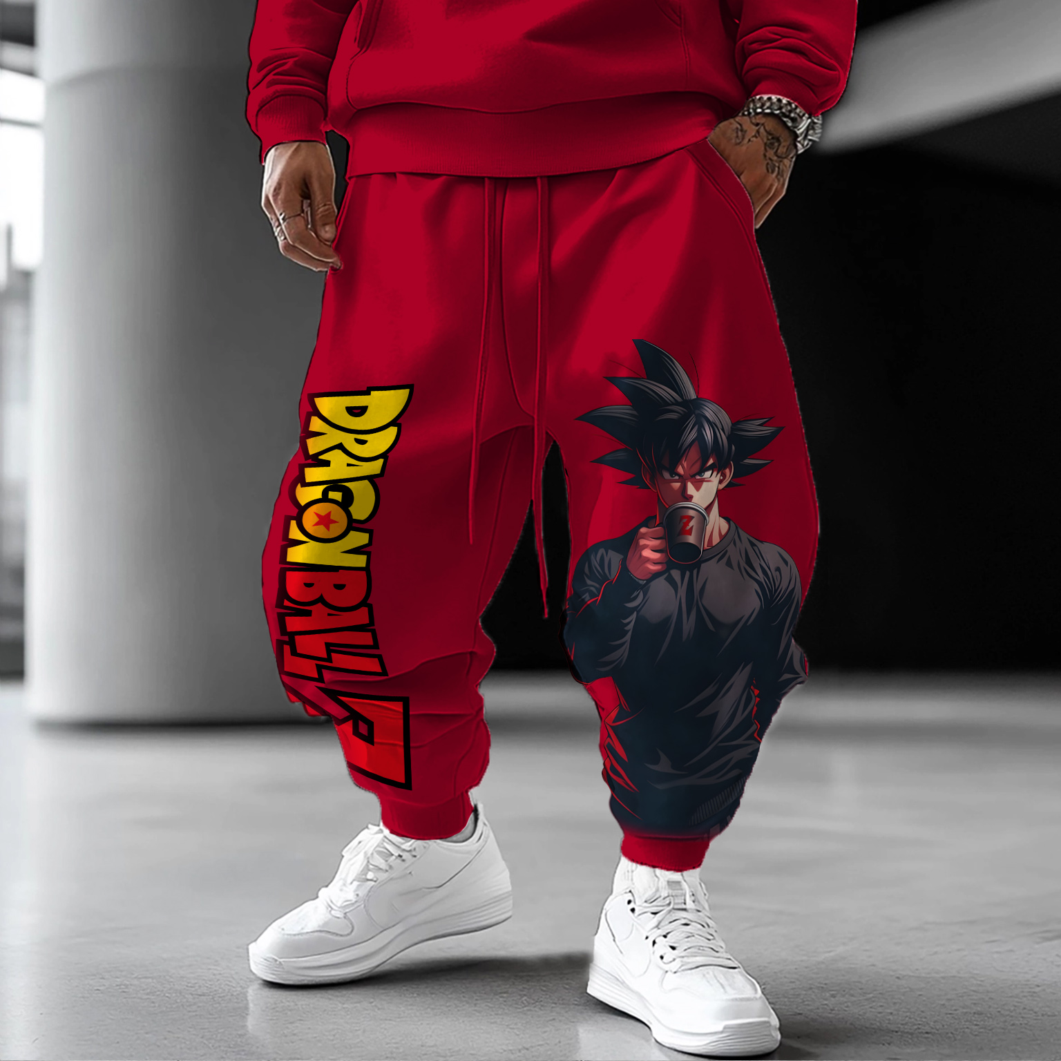 Unisex Casual Anime Streetwear Pants-AnimeClothe