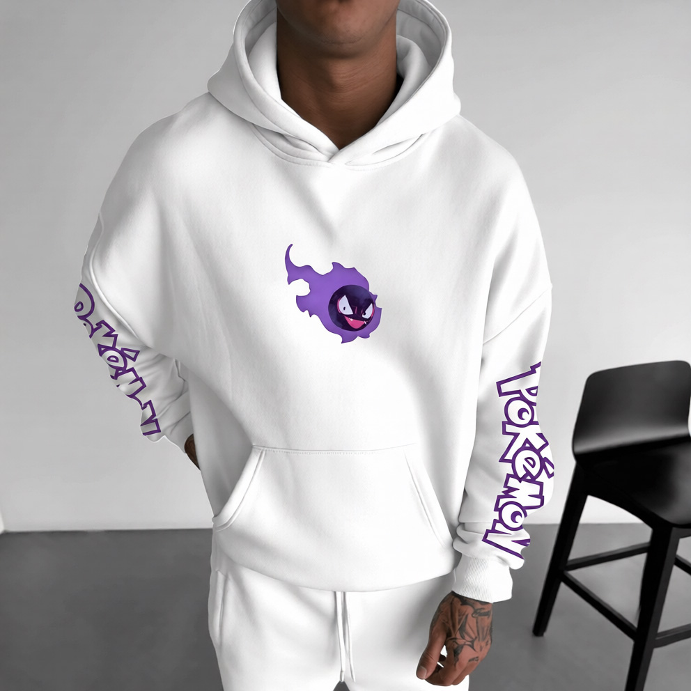 Pokémon Unisex Anime Gengar Hoodie