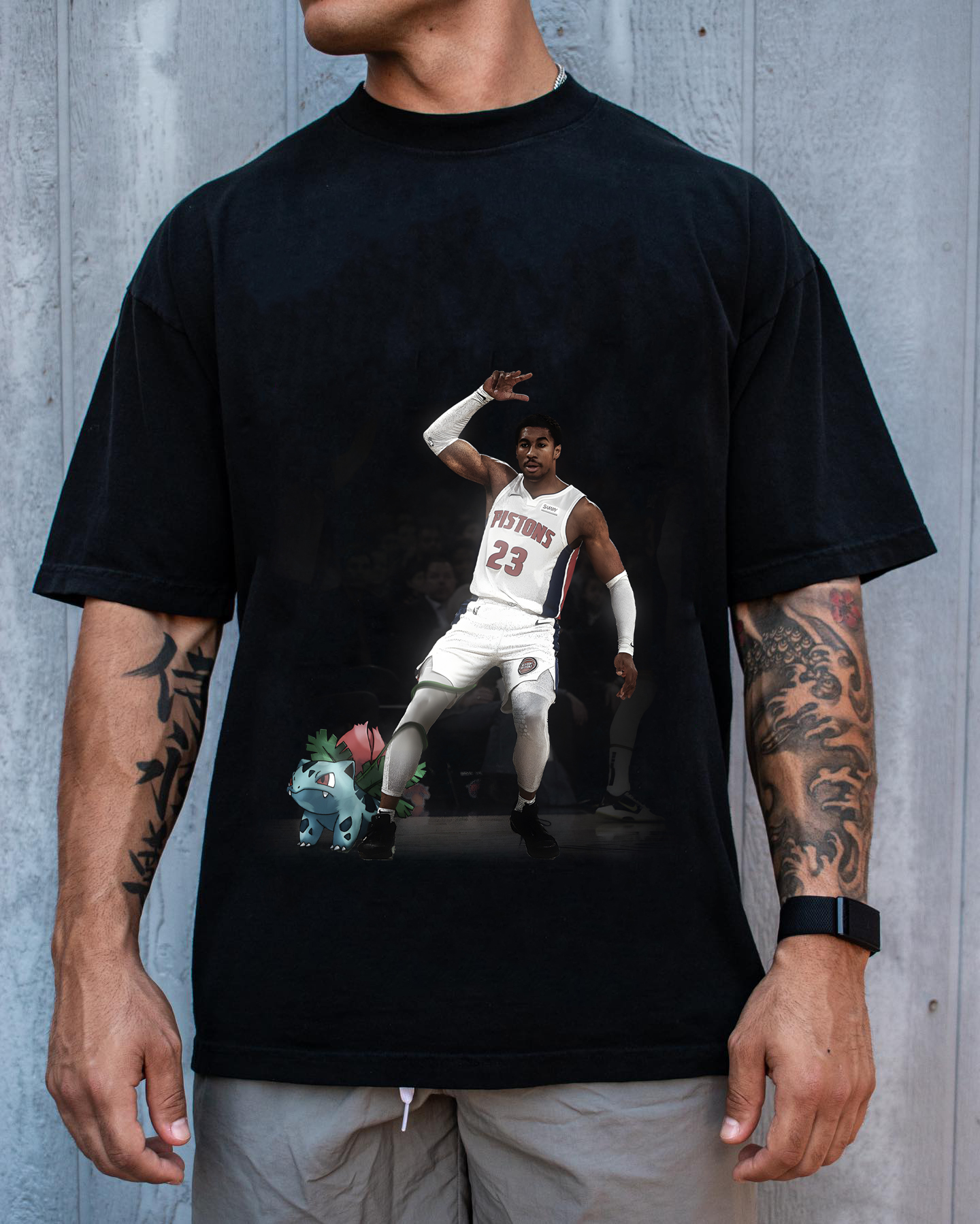 Unisex Vintage Tee丨 Jaden Ivey-AnimeClothe