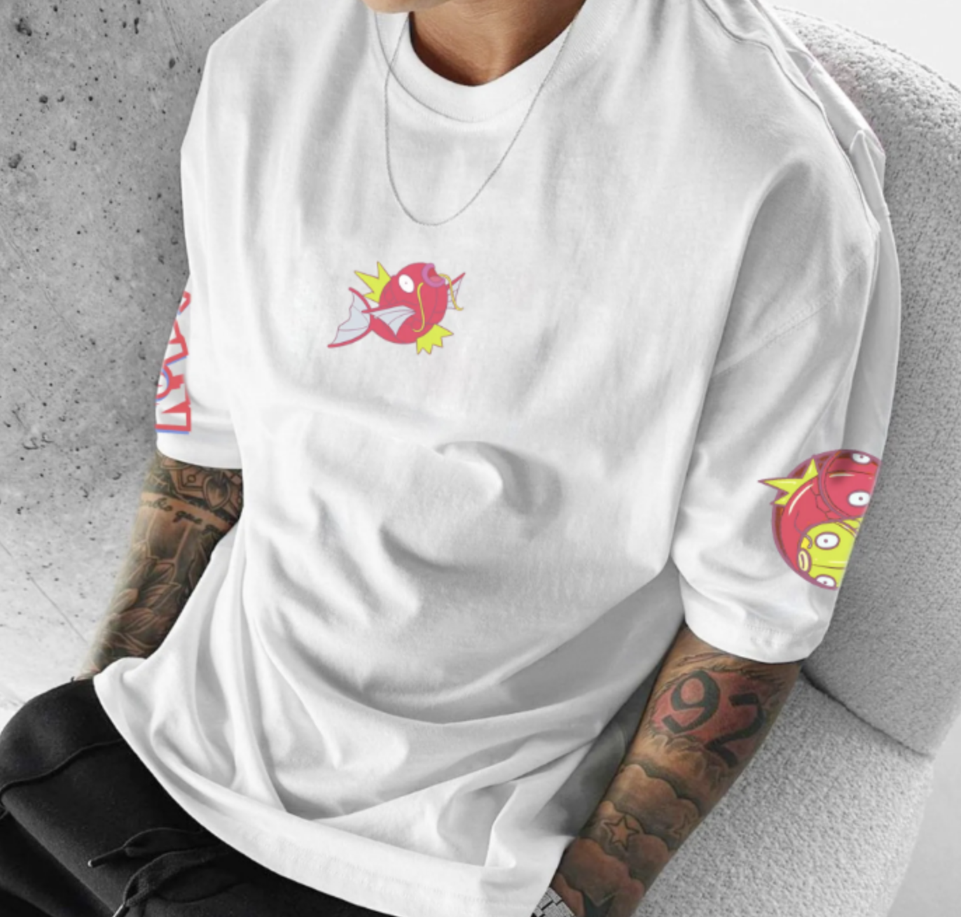 Unisex Anime Inspired Vintage T-Shirt