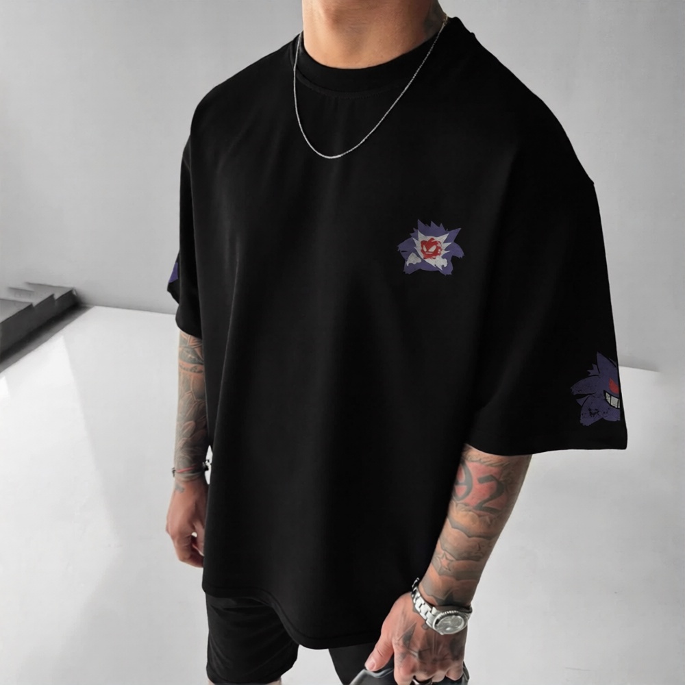 Pokémon Unisex Anime Gengar T-shirt