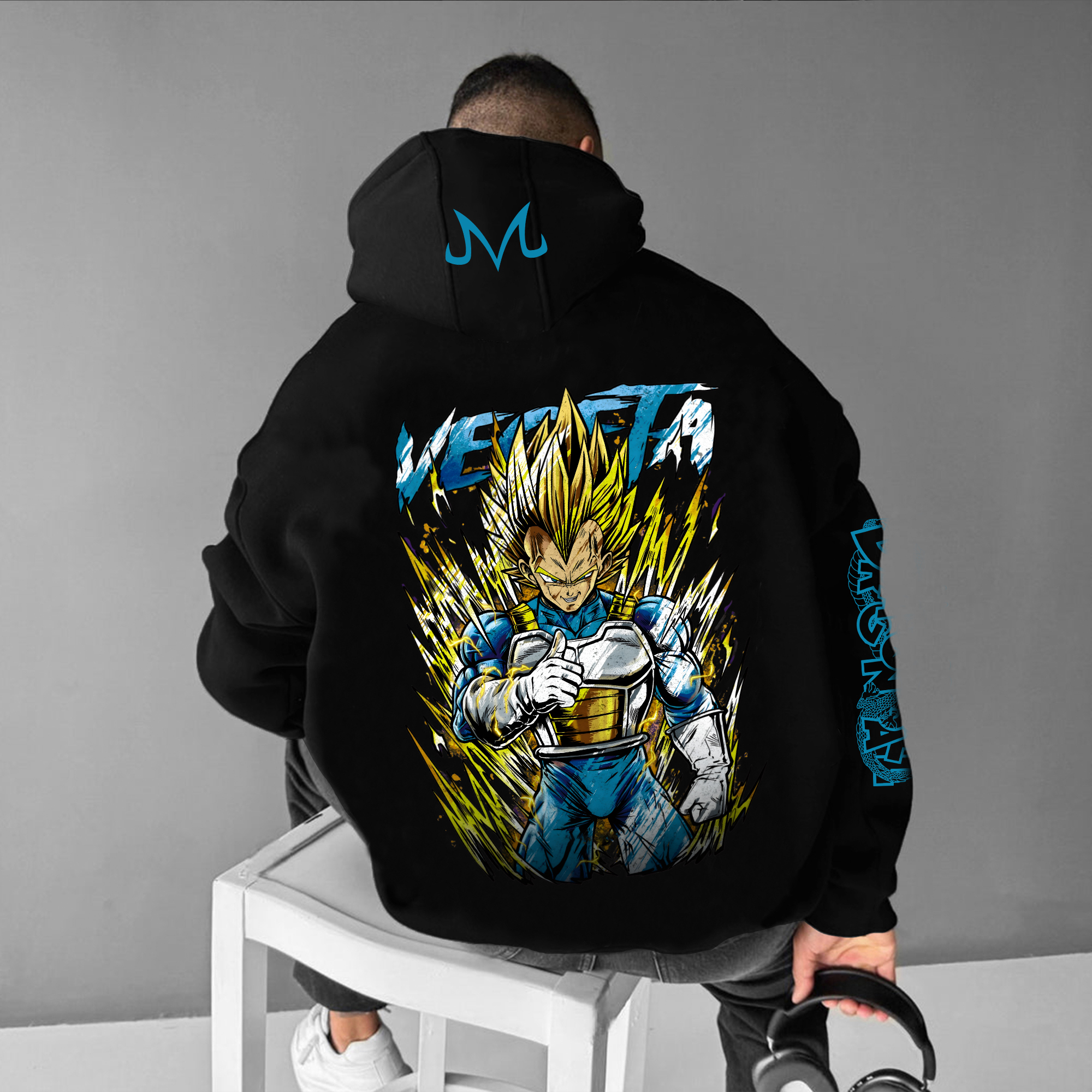 Unisex Anime Graphic Streetwear Vintage Hoodie-AnimeClothe