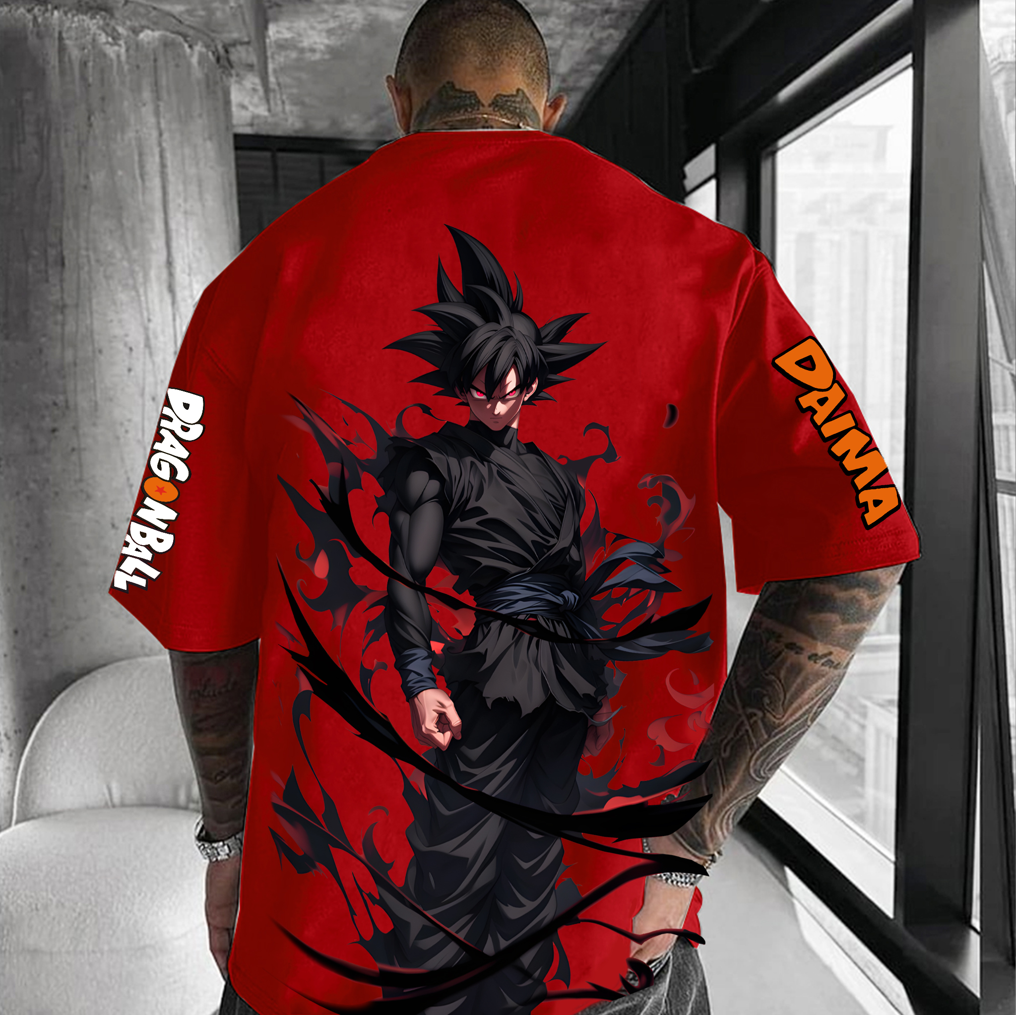 Unisex Anime Inspired Vintage T-Shirt-AnimeClothe