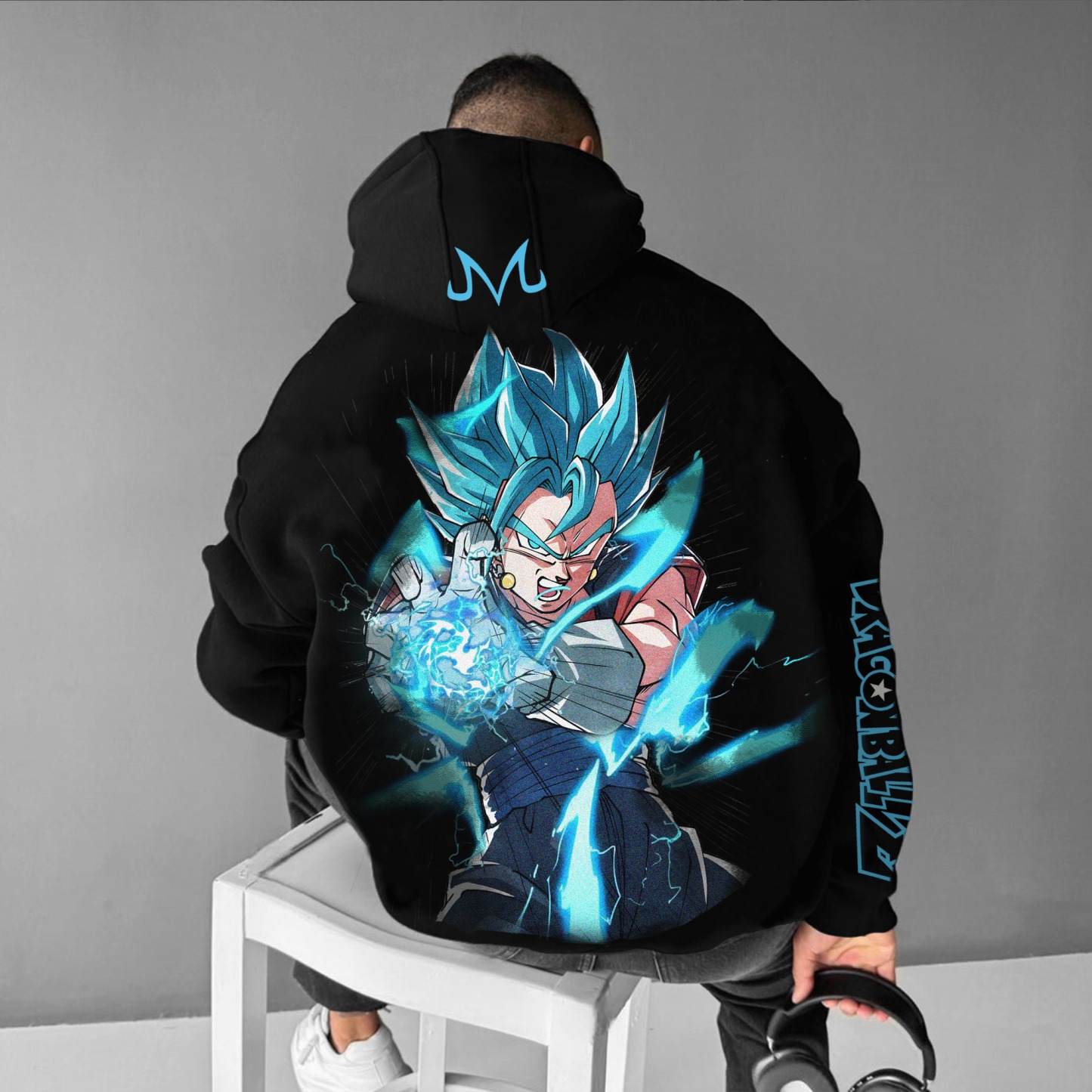 Unisex Anime Print  Casual Oversized Hoodie