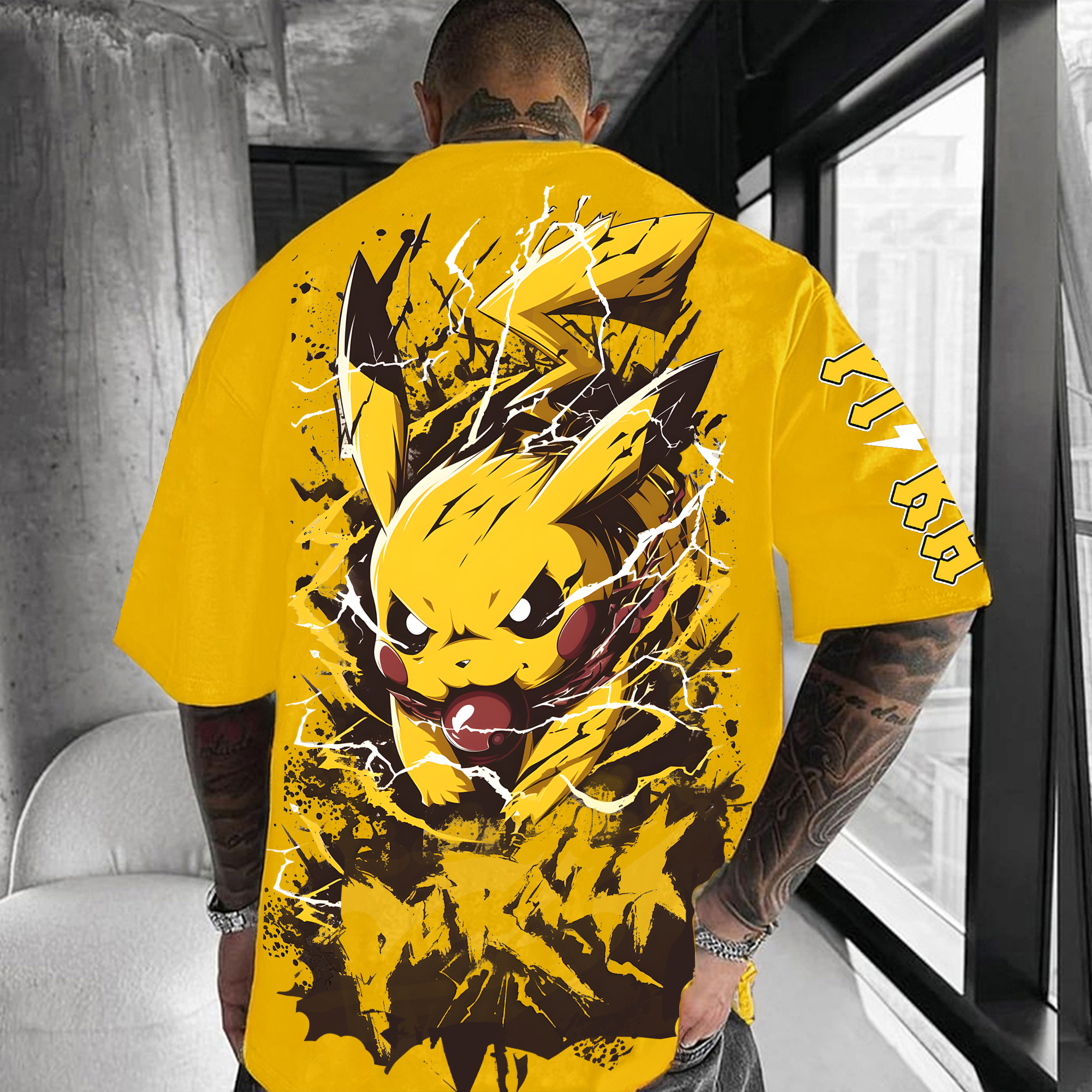 Unisex Anime Inspired Vintage T-Shirt-AnimeClothe