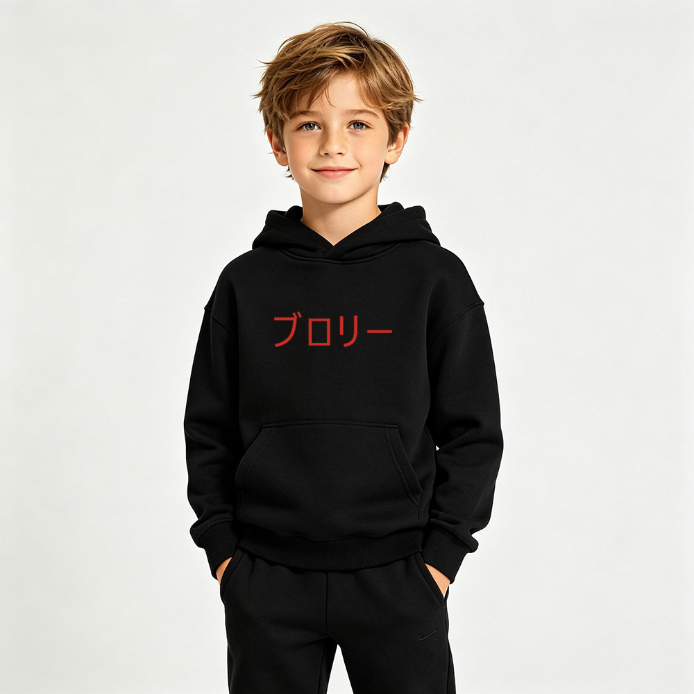 Dragon Ball Anime Graphic Hoodie for Goku Kids Cartoon Print Cotton Tee