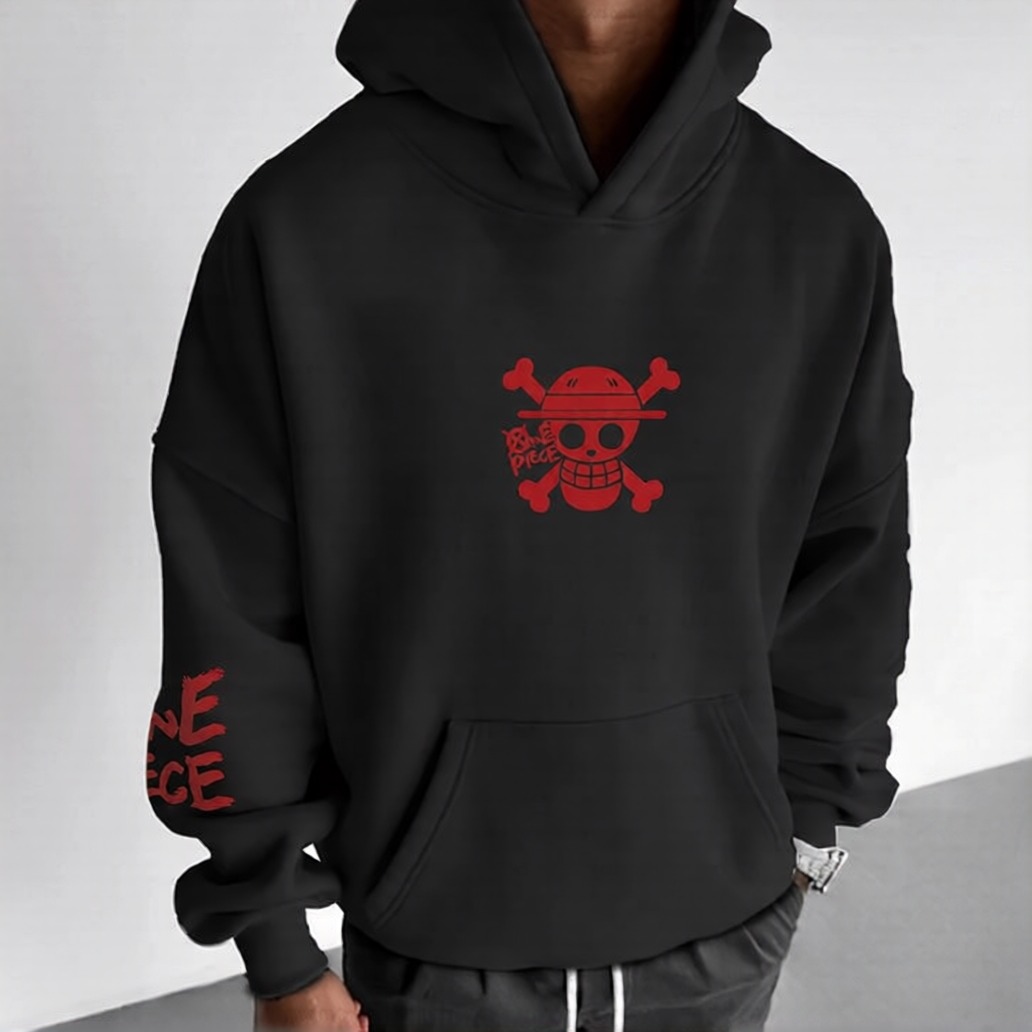 Unisex Anime Graphic Streetwear Vintage Hoodie