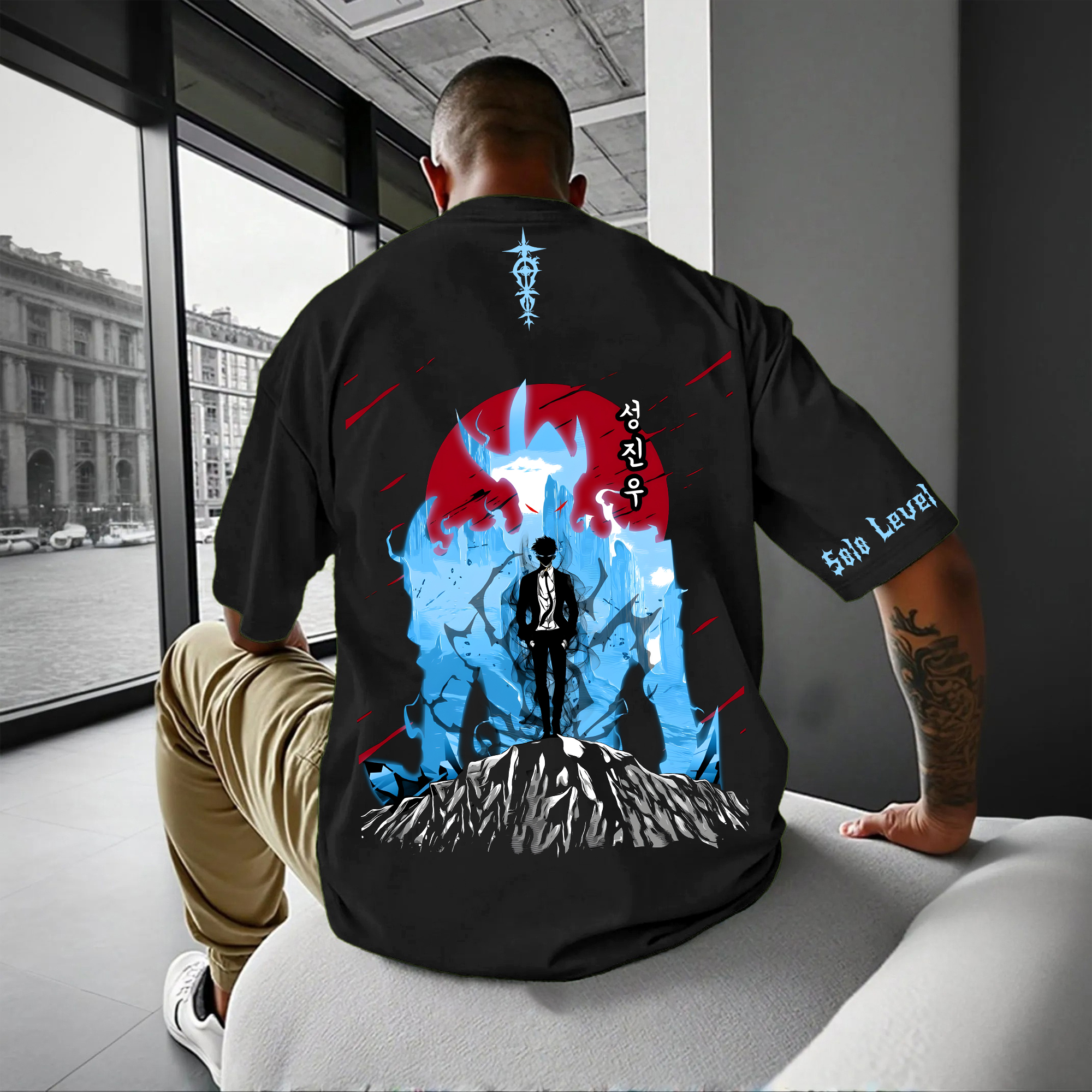 Unisex Anime Inspired Vintage T-Shirt-AnimeClothe