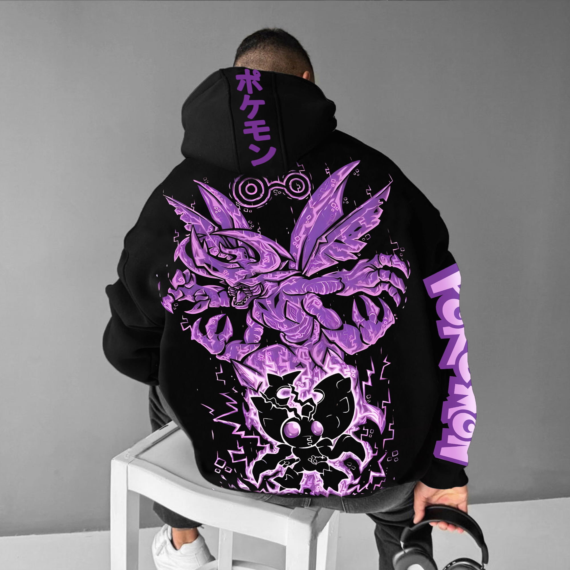 Unisex Anime Graphic Streetwear Vintage Hoodie-AnimeClothe