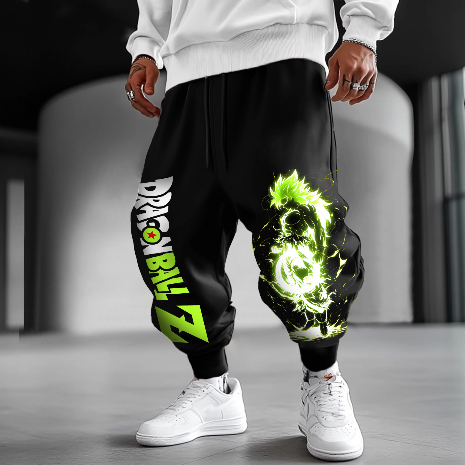 Unisex Casual Anime Streetwear Pants-AnimeClothe
