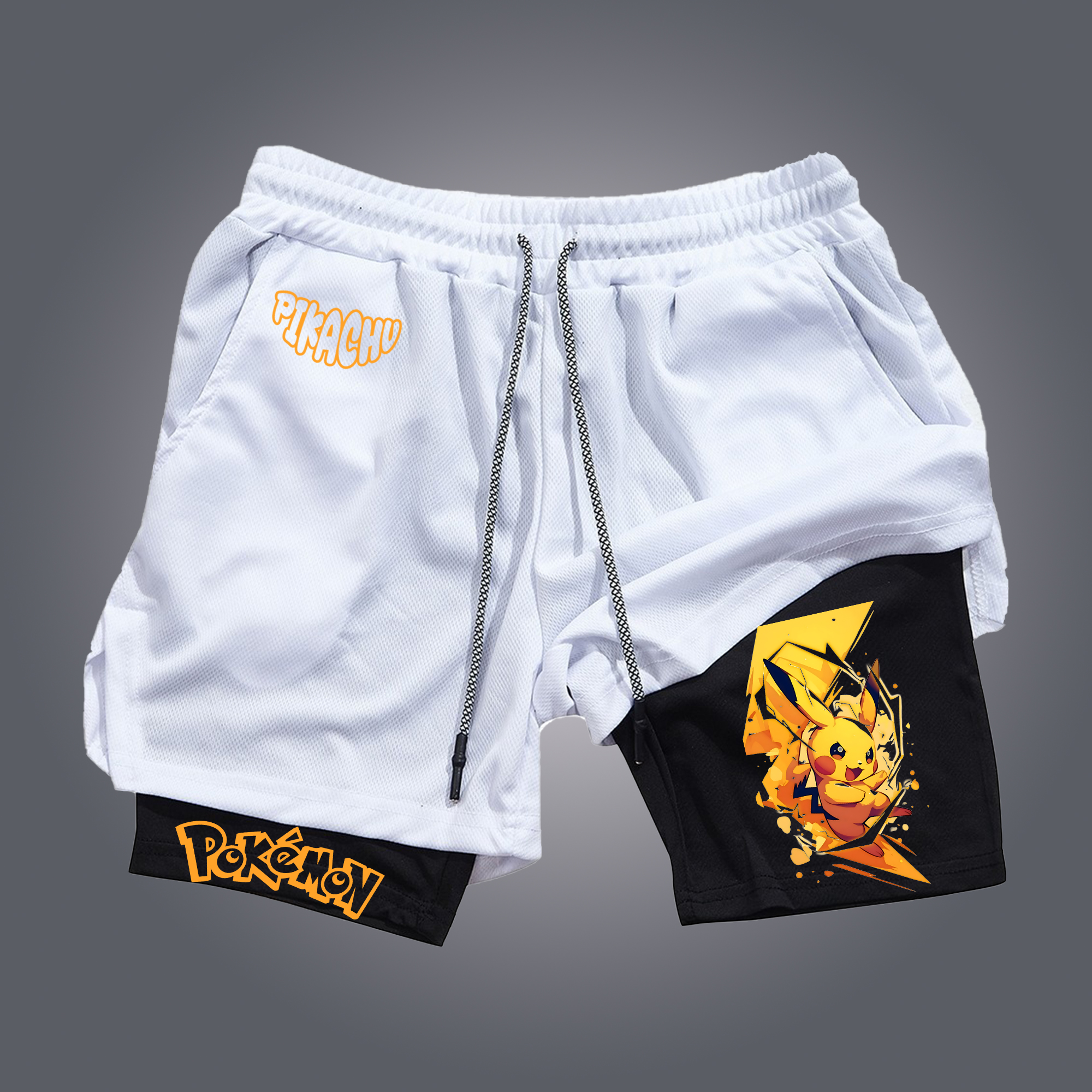 Unisex Casual Anime Streetwear Shorts-AnimeClothe