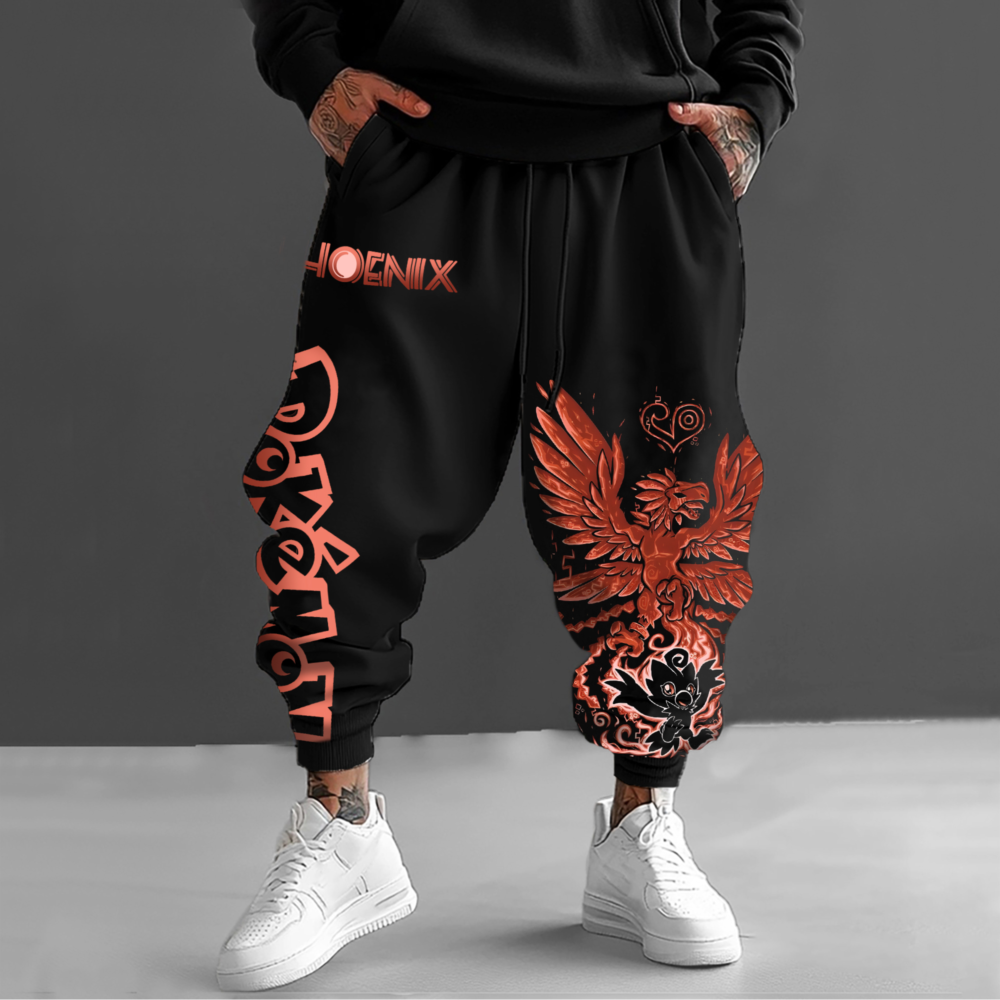 Unisex Casual Anime Streetwear Pants-AnimeClothe