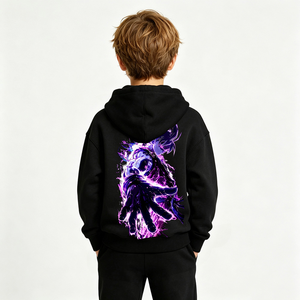 Dragon Ball Anime Graphic Hoodie for Goku Kids Cartoon Print Cotton Tee