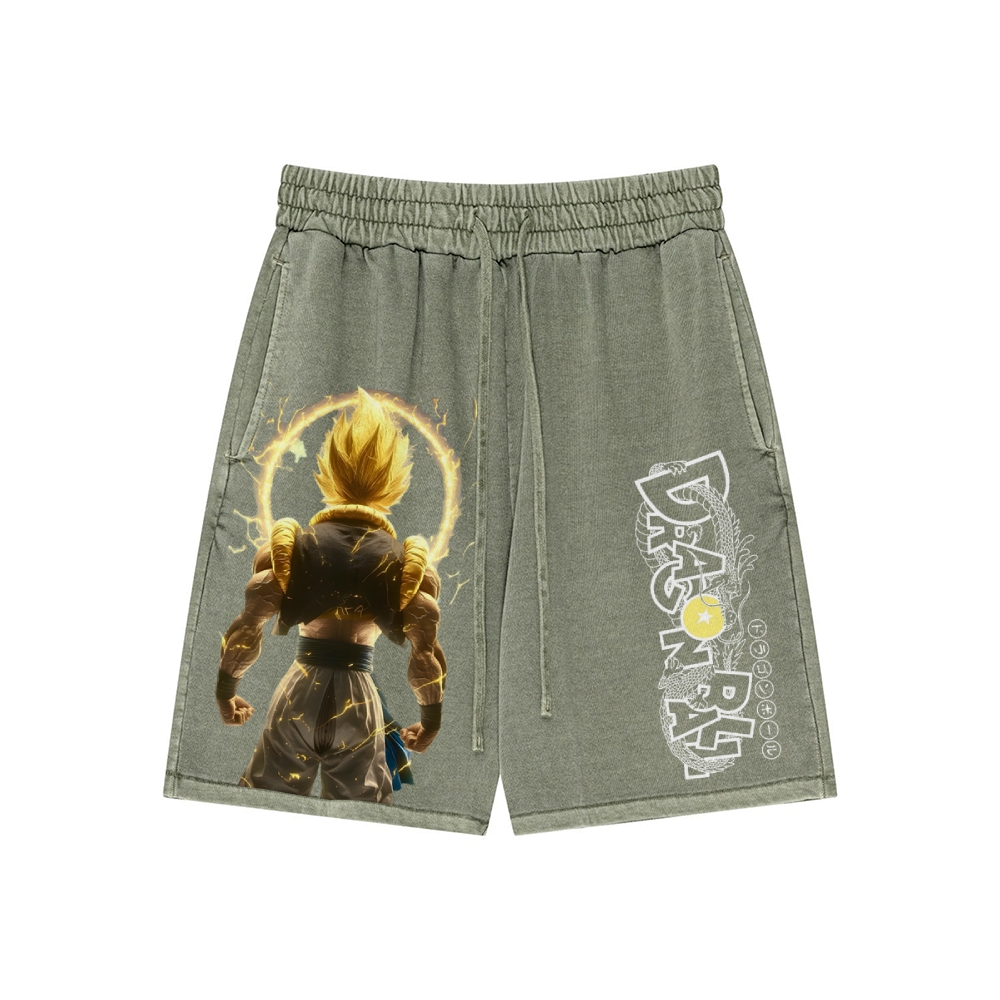 Vintage Washed Short-AnimeClothe