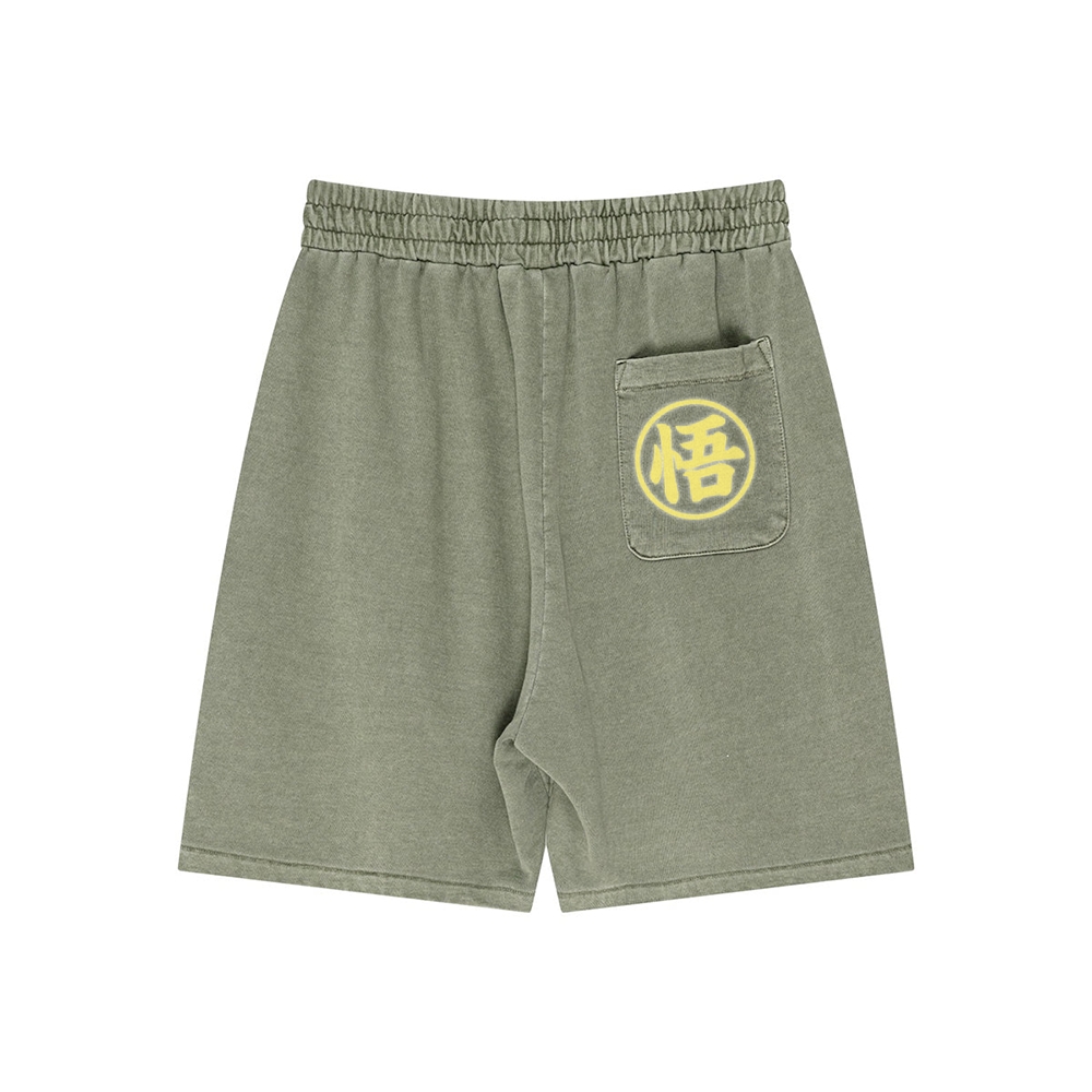 Vintage Washed Short-AnimeClothe