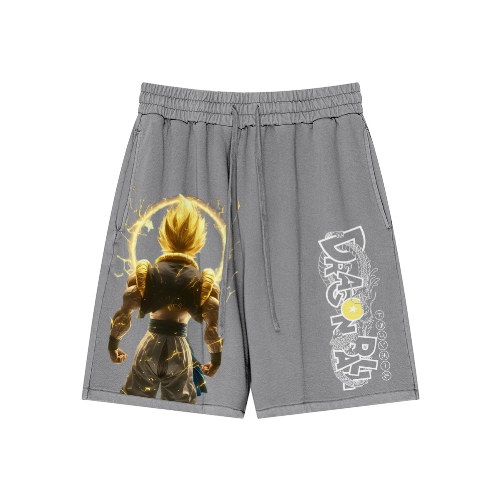 Vintage Washed Short-AnimeClothe