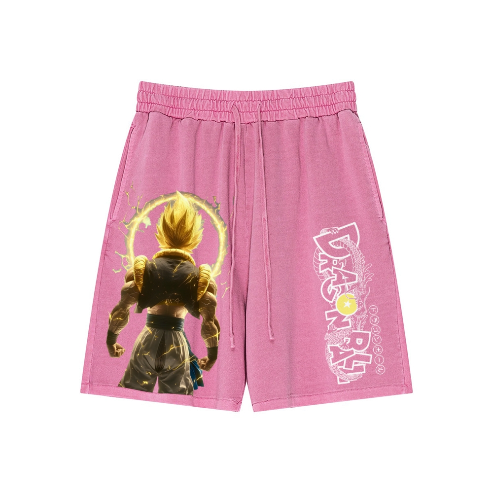 Vintage Washed Short-AnimeClothe