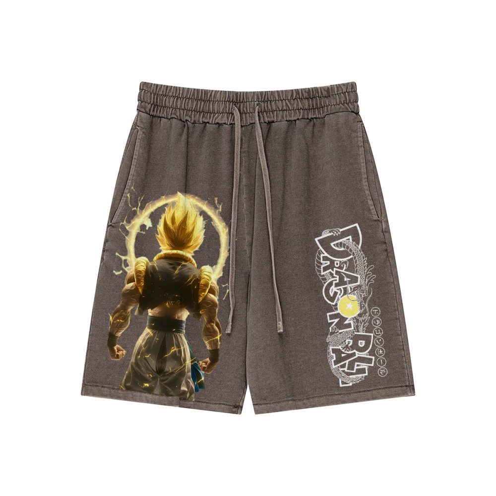 Vintage Washed Short-AnimeClothe