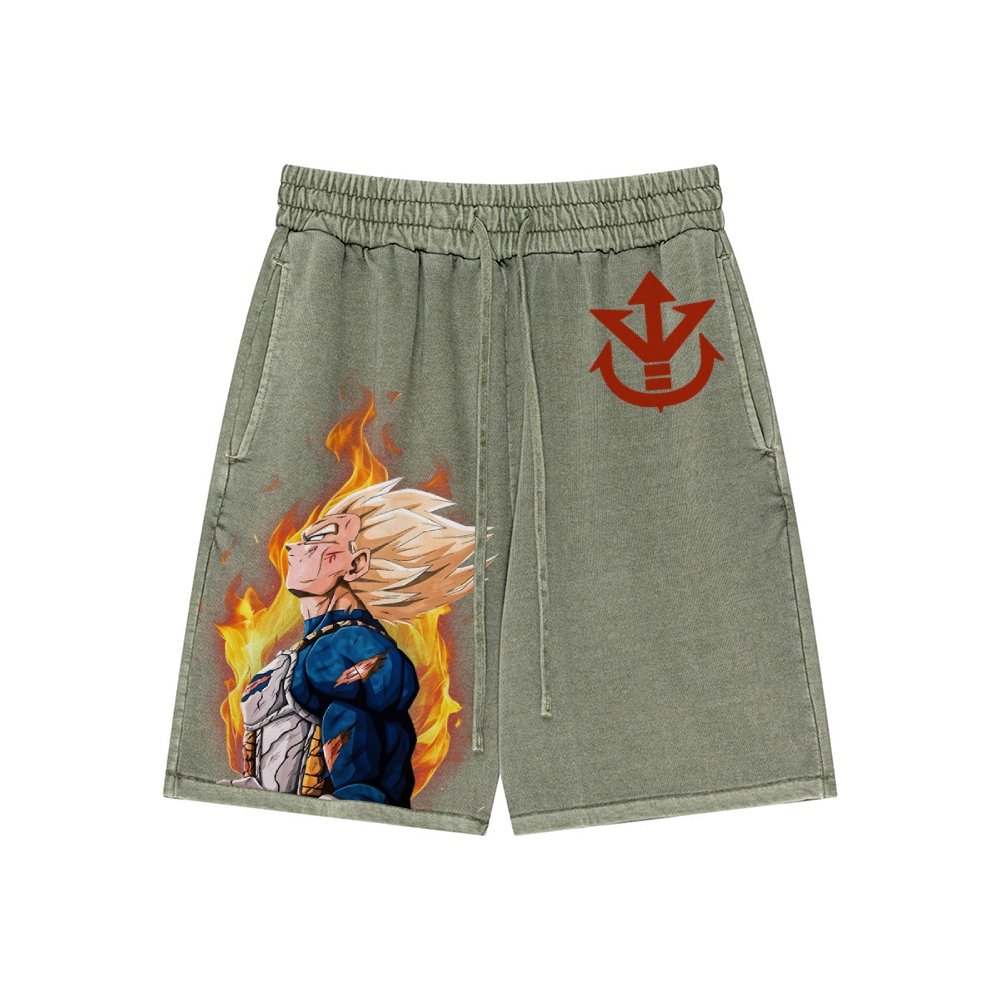 Vintage Washed Short-AnimeClothe