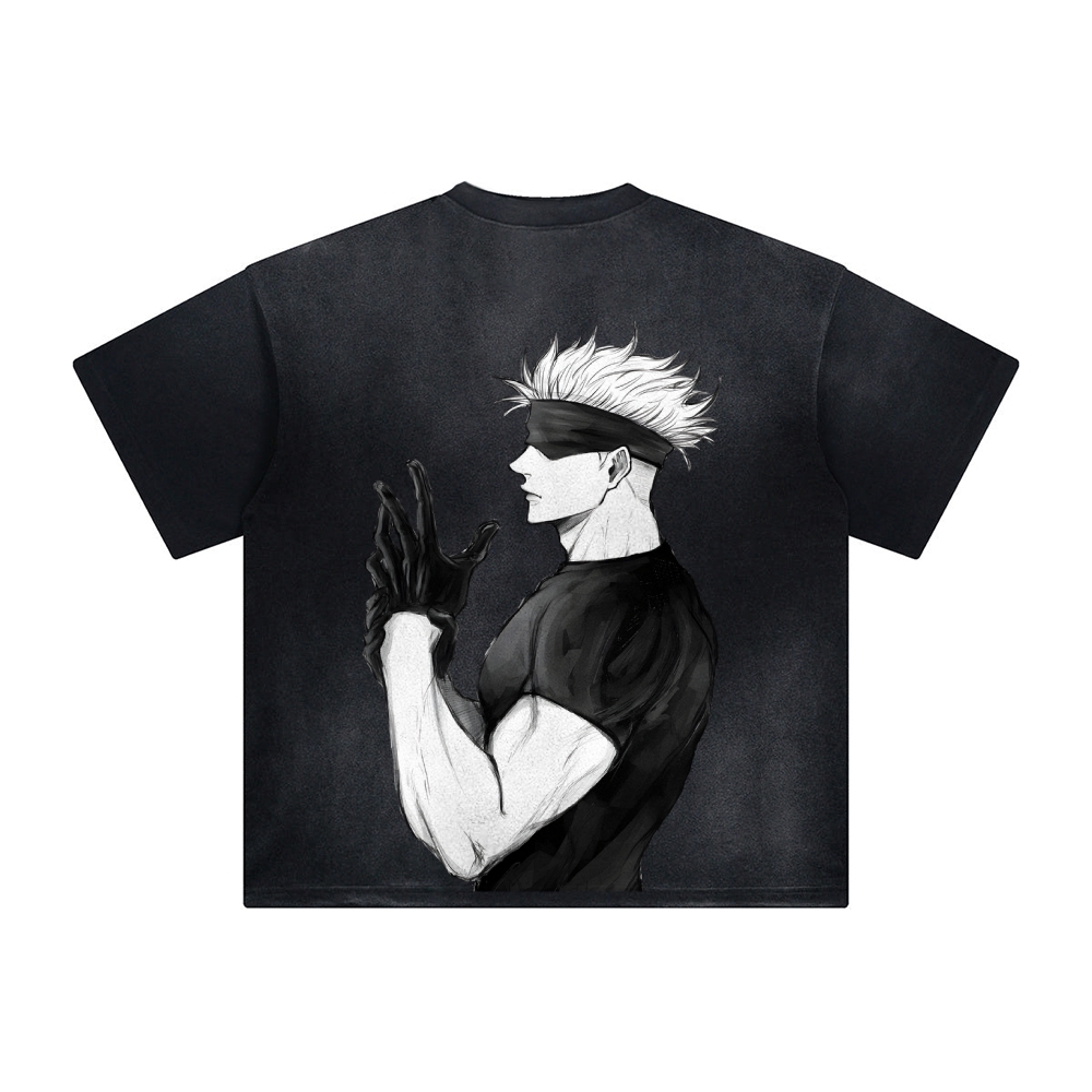 Unisex Fit Washed T-Shirt-AnimeClothe