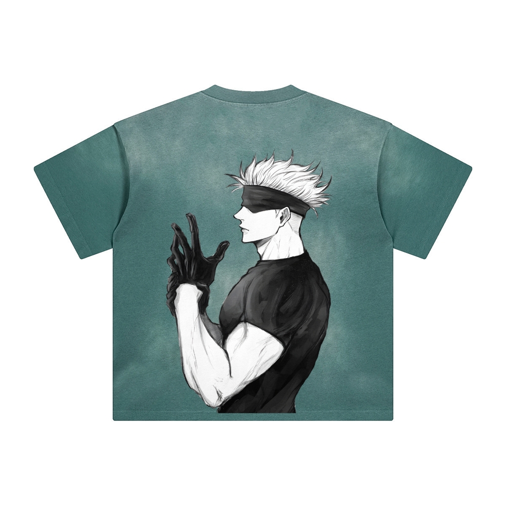 Unisex Fit Washed T-Shirt-AnimeClothe