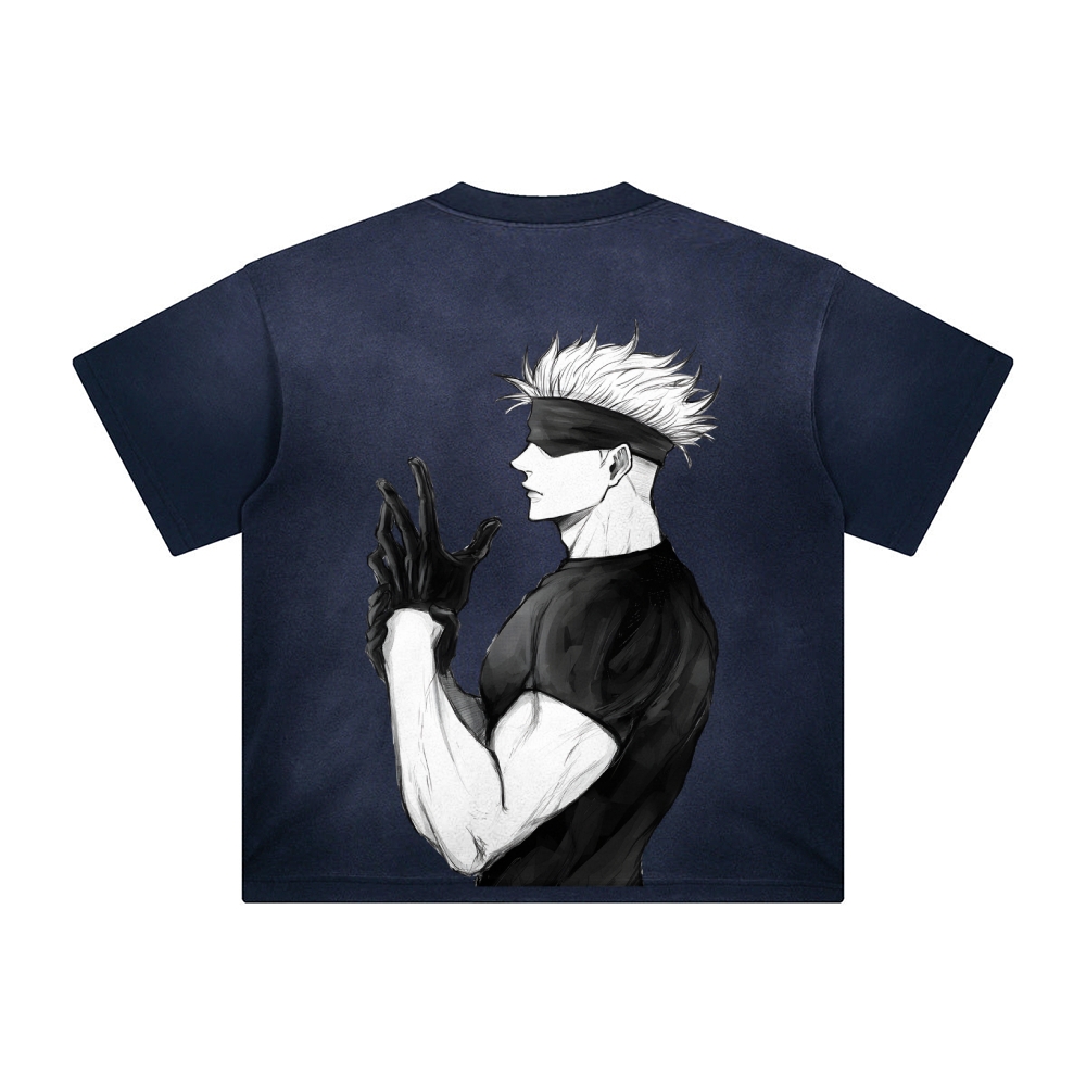 Unisex Fit Washed T-Shirt-AnimeClothe