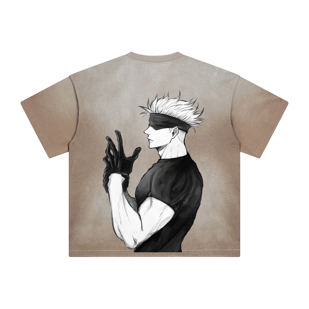 Unisex Fit Washed T-Shirt-AnimeClothe