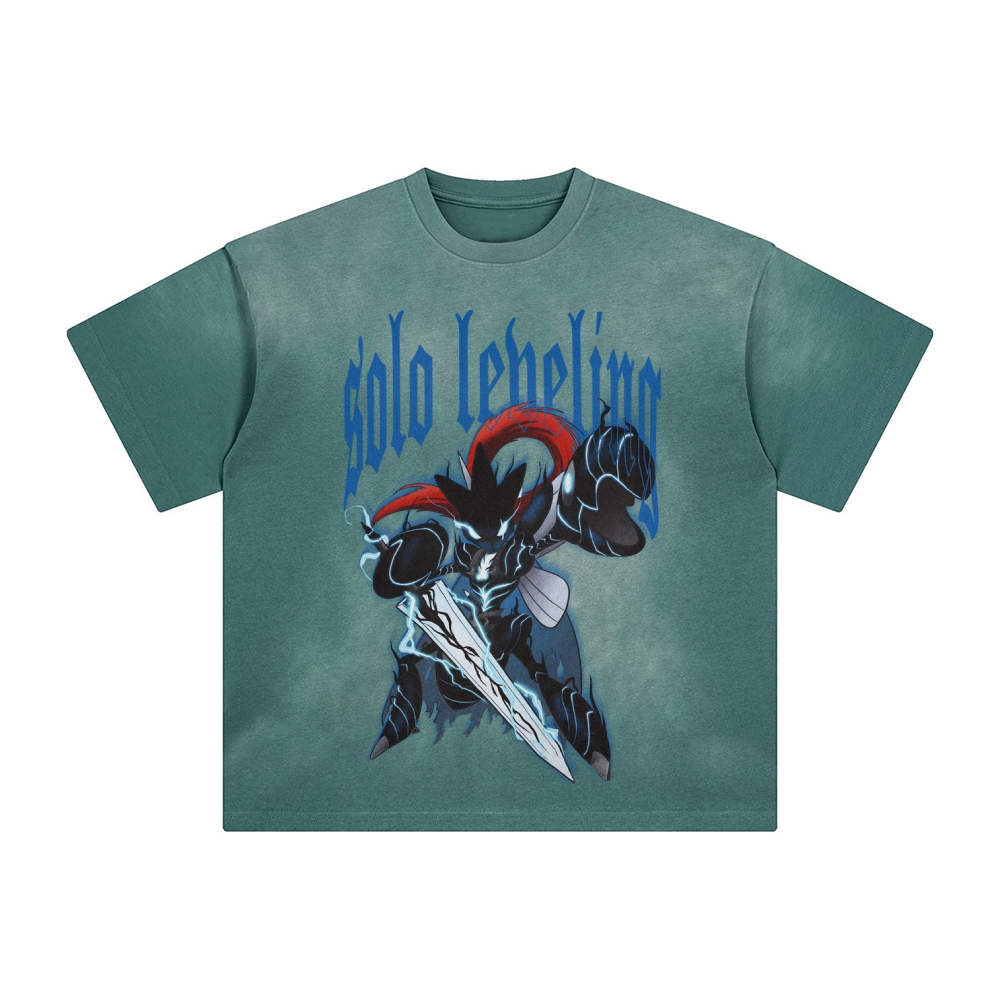 Unisex Anime Inspired Vintage T-Shirt-AnimeClothe