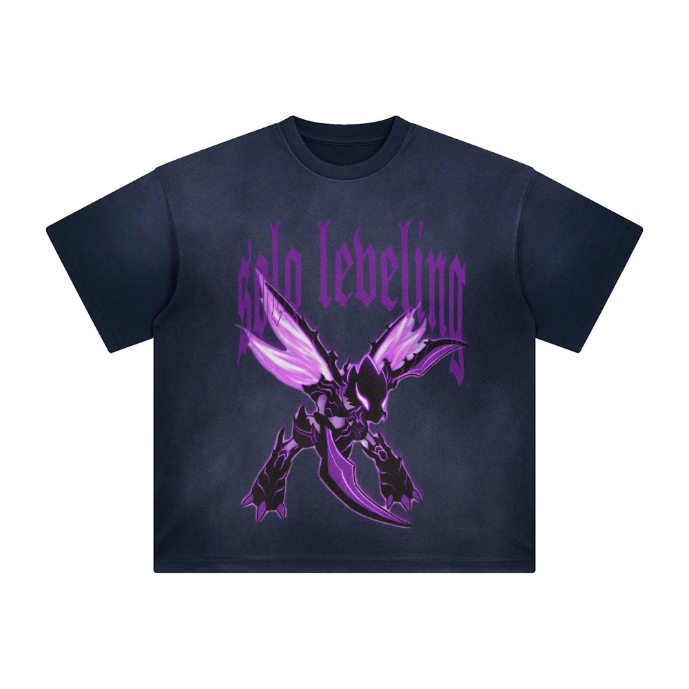 Unisex Anime Inspired Vintage T-Shirt-AnimeClothe