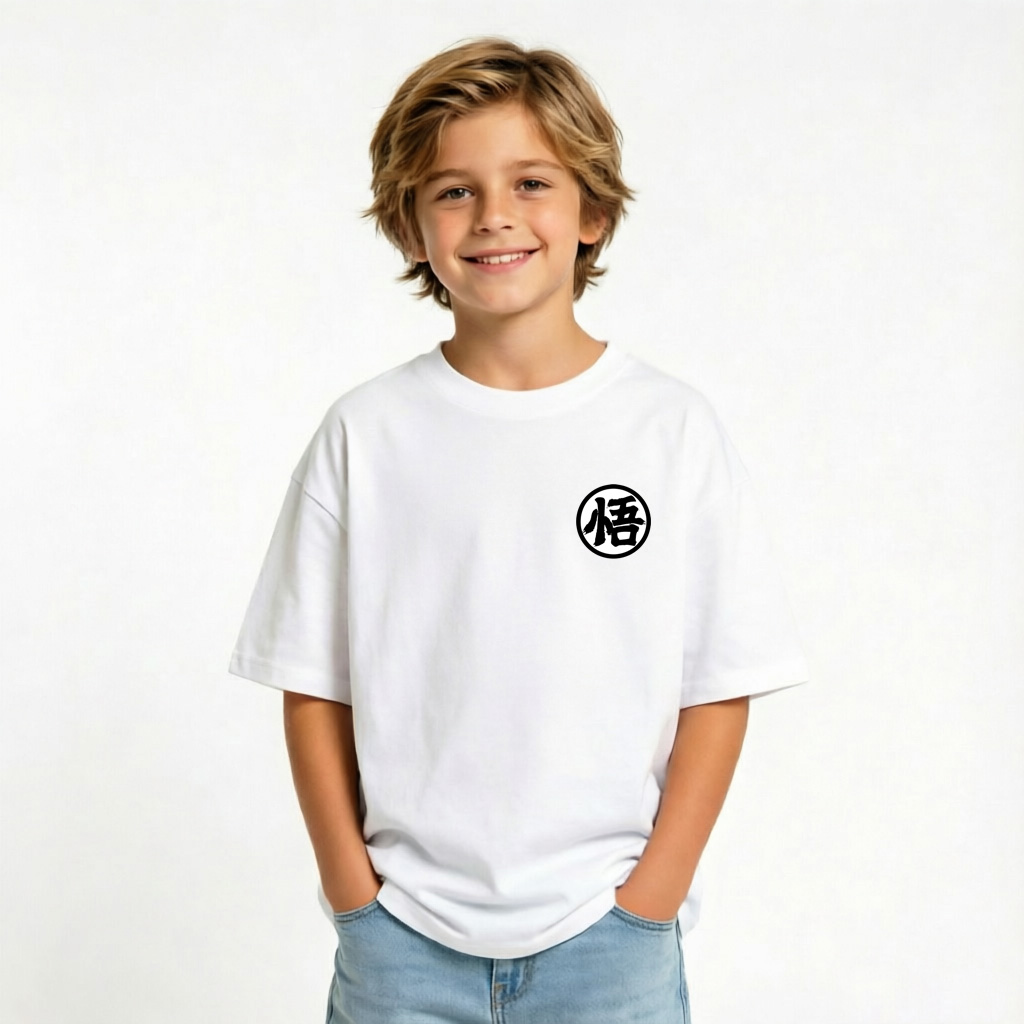 Dragon Ball Anime Graphic T-Shirt for Goku Kids Cartoon Print Cotton Tee